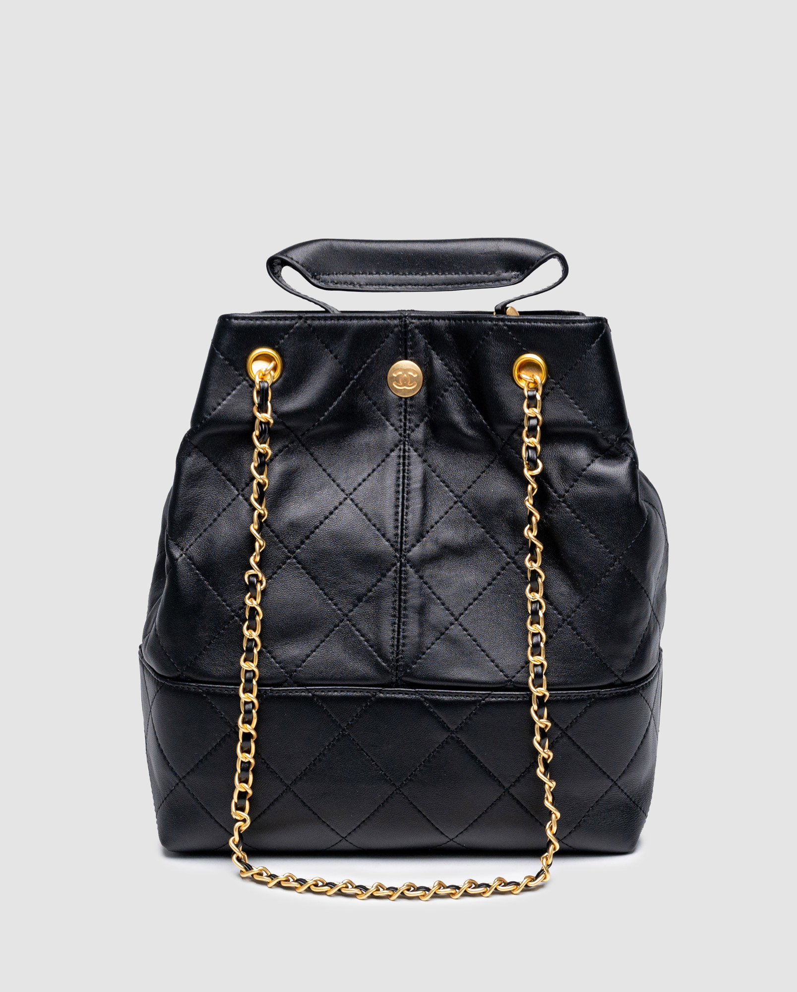 Chanel Shopping Bag 26 Black/Gold - 2