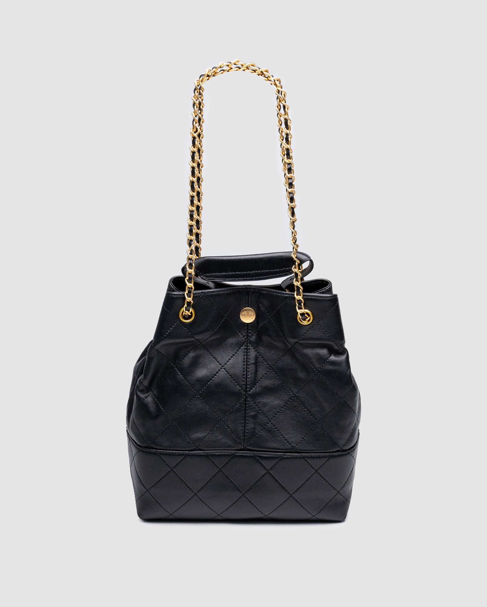 Chanel Shopping Bag 26 Black/Gold - 4