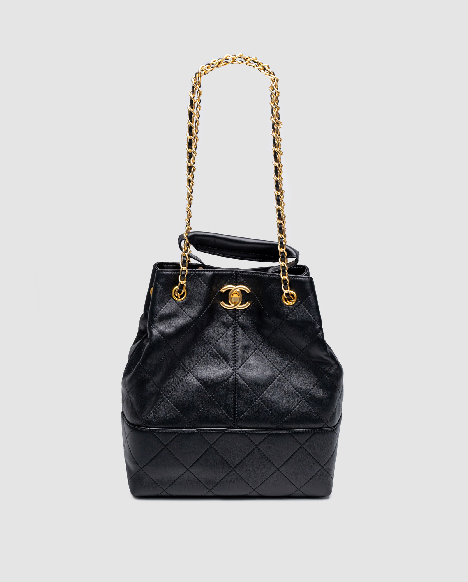 Chanel Shopping Bag 26 Black/Gold - 3