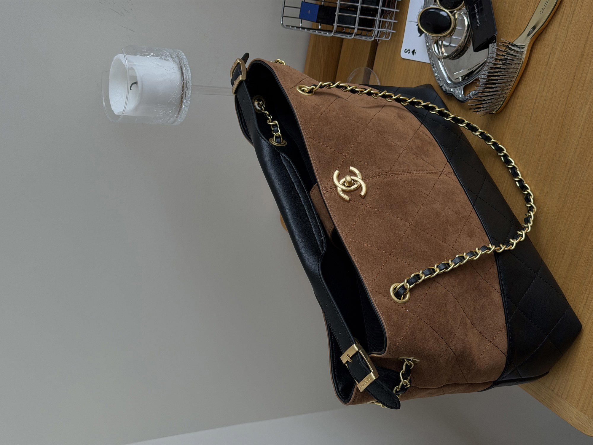 Chanel Shopping Bag 33 Brown/Gold - 2