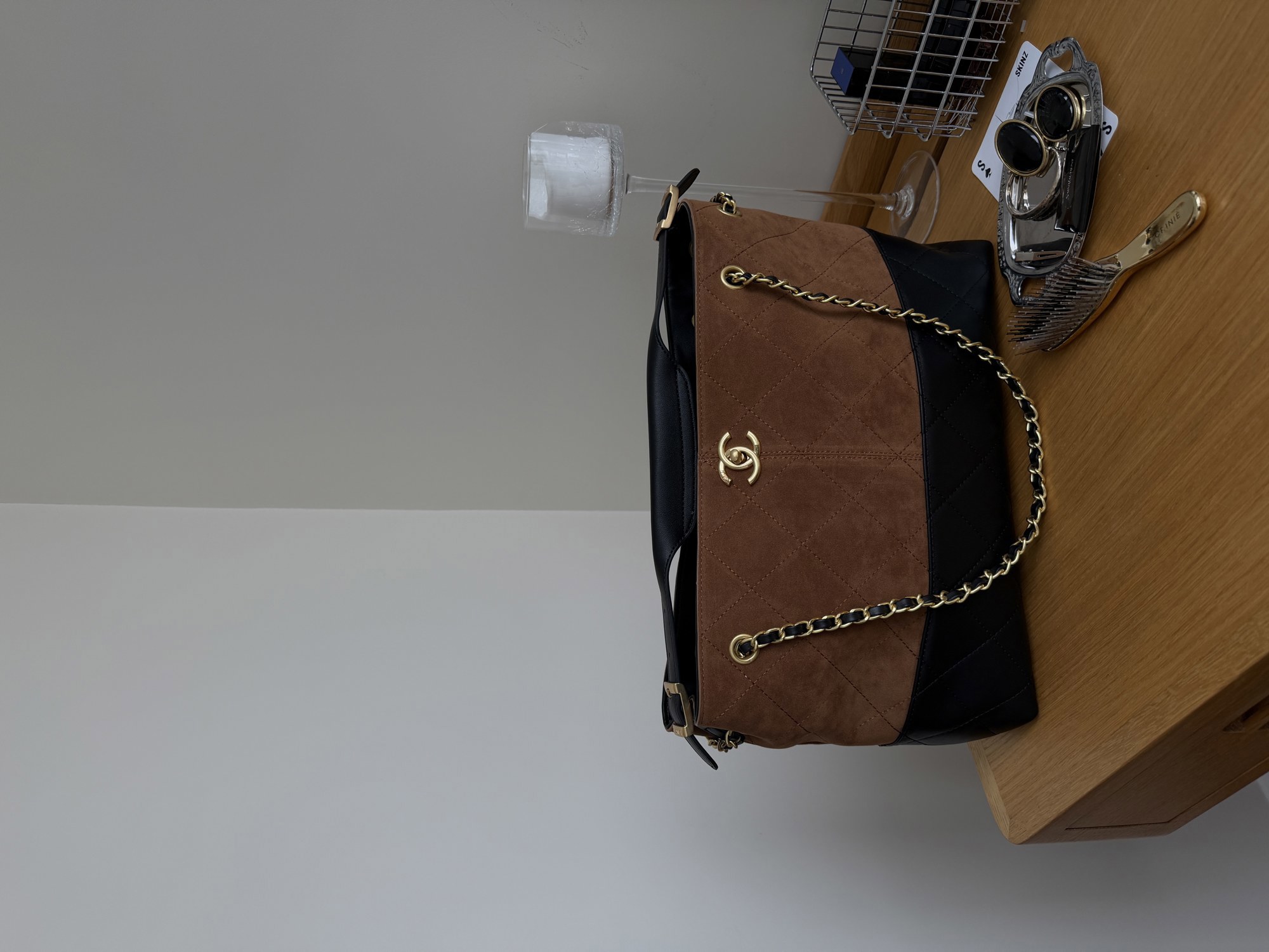 Chanel Shopping Bag 33 Brown/Gold - 3
