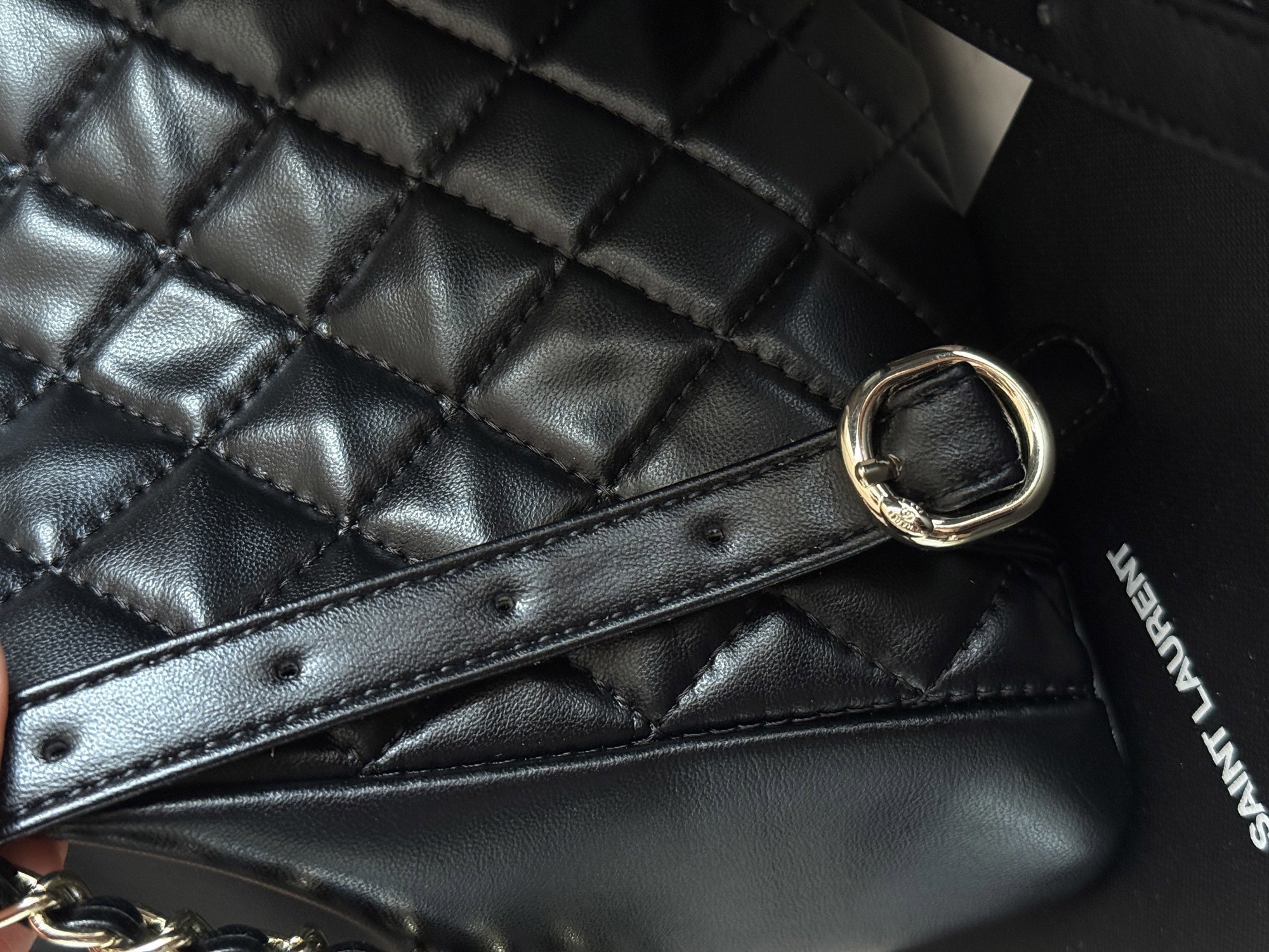 Chanel Two-Pocket Duma Backpack Black Магнітна Коробка - 2