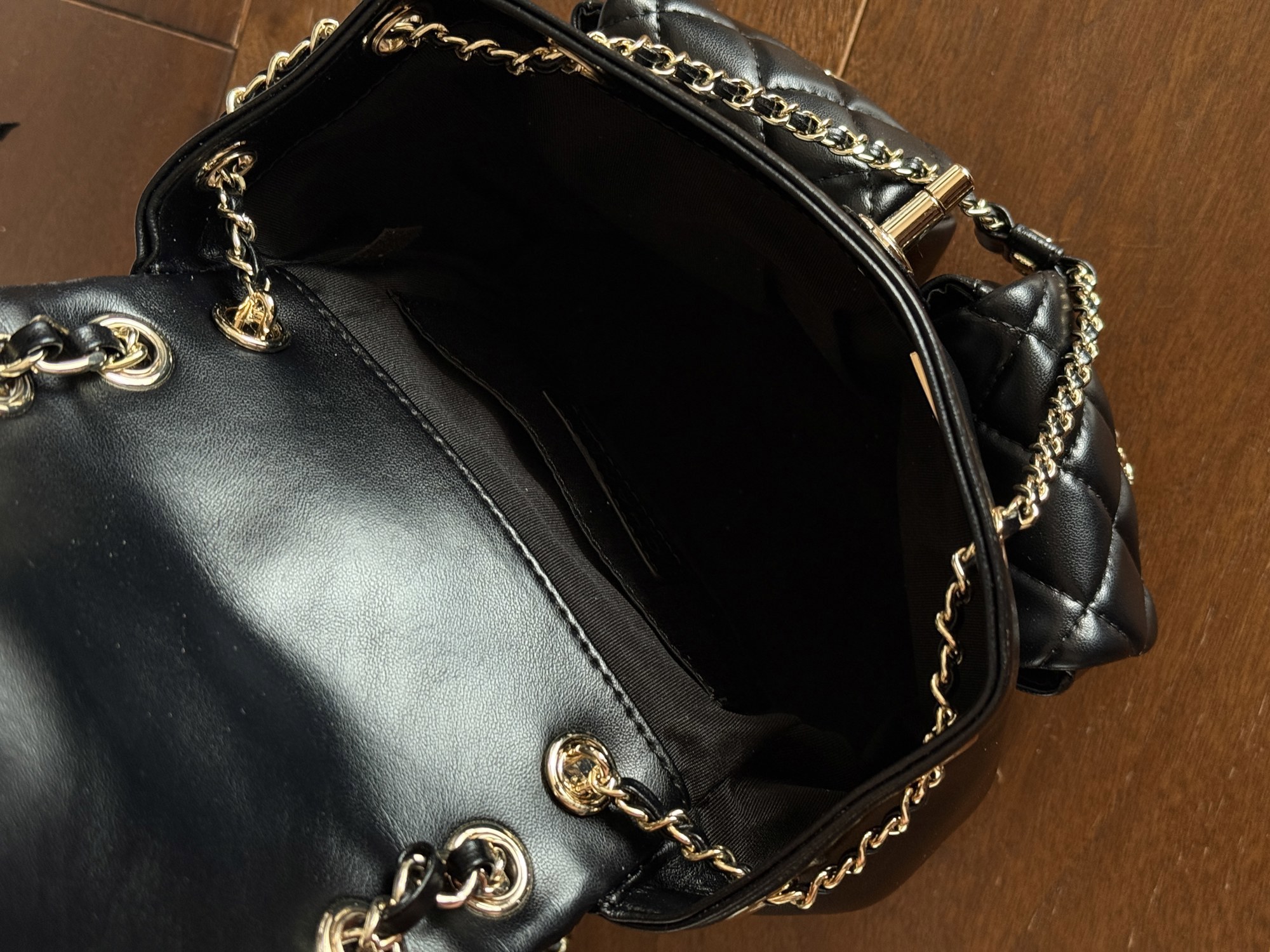 Chanel Two-Pocket Duma Backpack Black Магнітна Коробка - 7