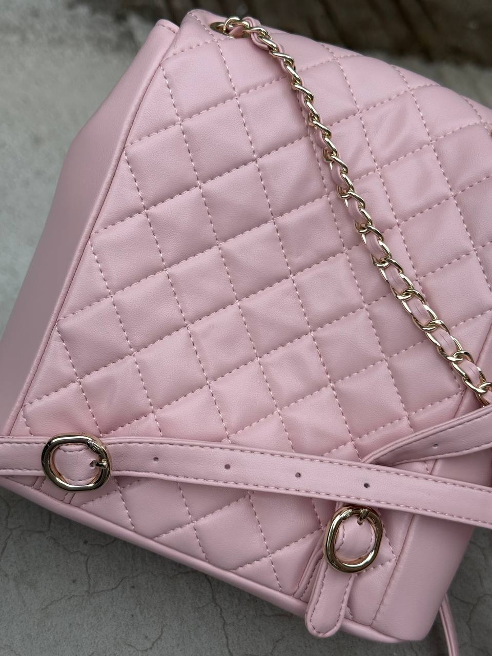 Chanel Two-Pocket Duma Backpack Pink - 13