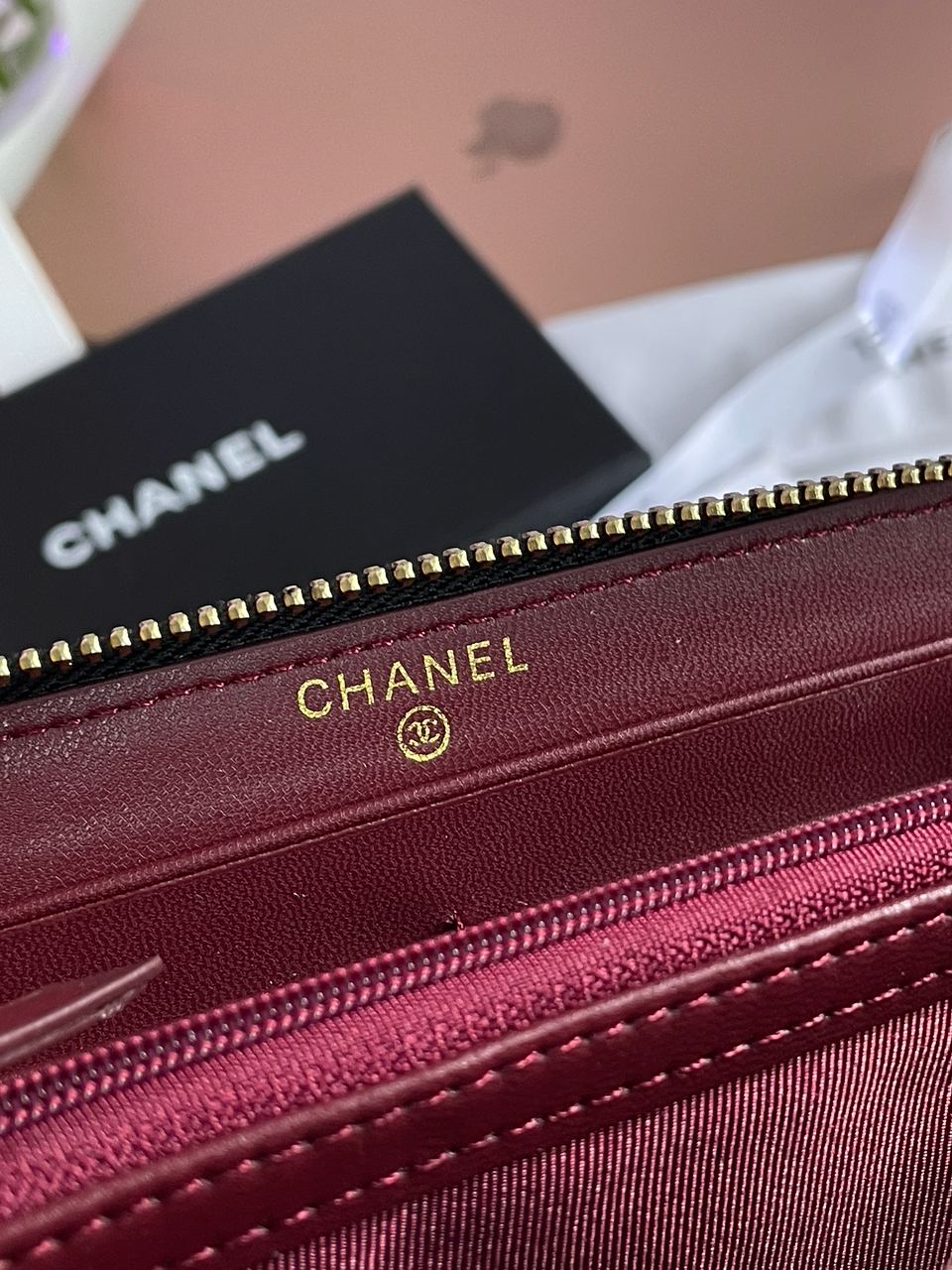 Chanel Wallet Boy Black/Gold - 17