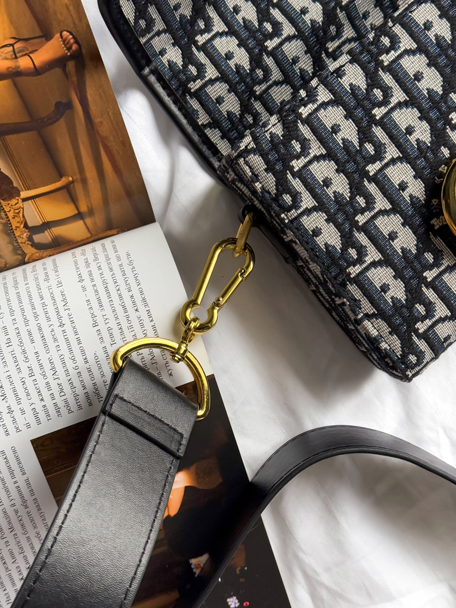 Christian Dior 30 Montaigne Bag Black/Beige [оригінальна коробка - 15
