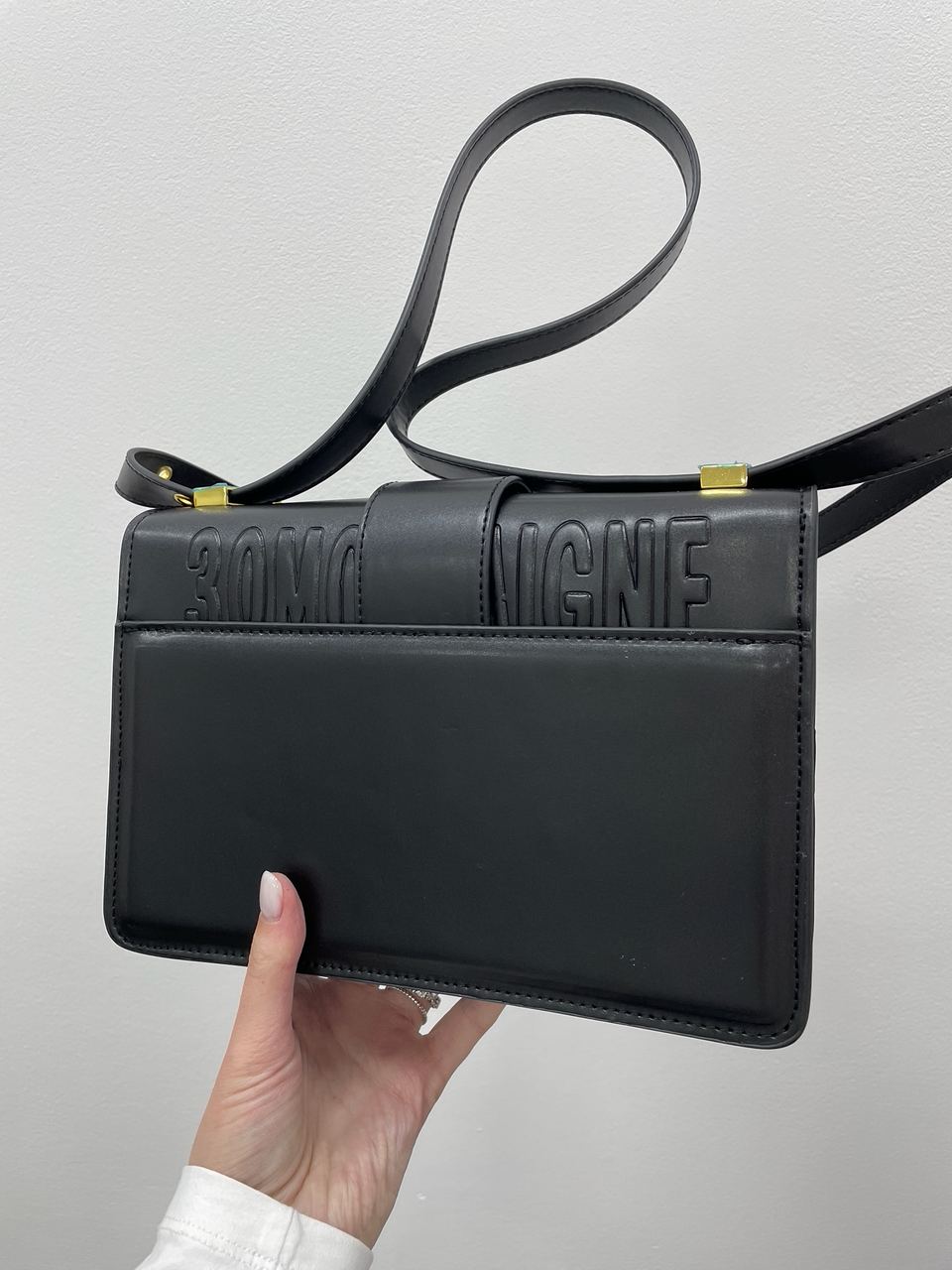 Christian Dior 30 Montaigne Bag Black Box Calfskin - 9