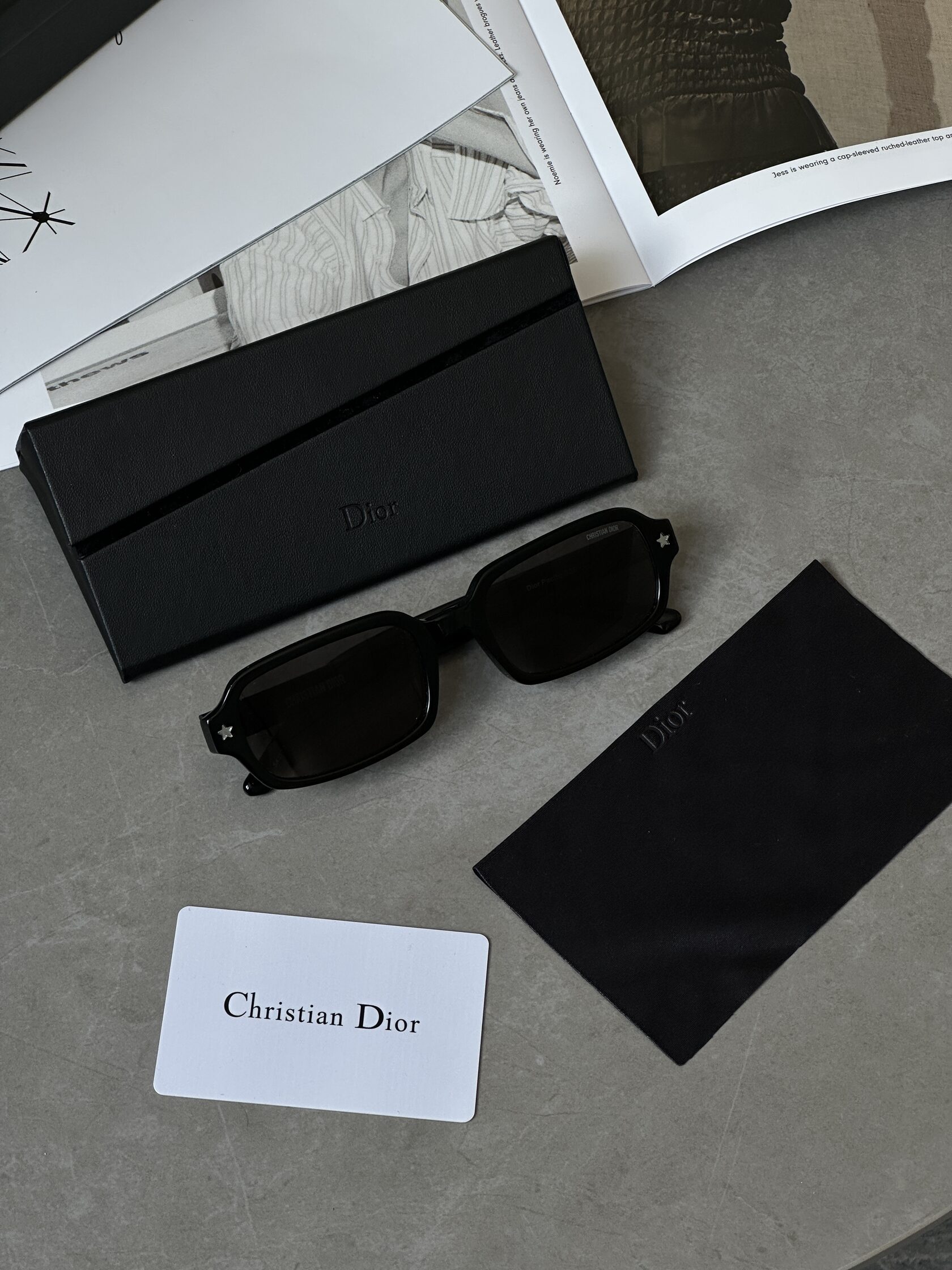 Christian Dior Black/Black Dior Pacific S3F - 4