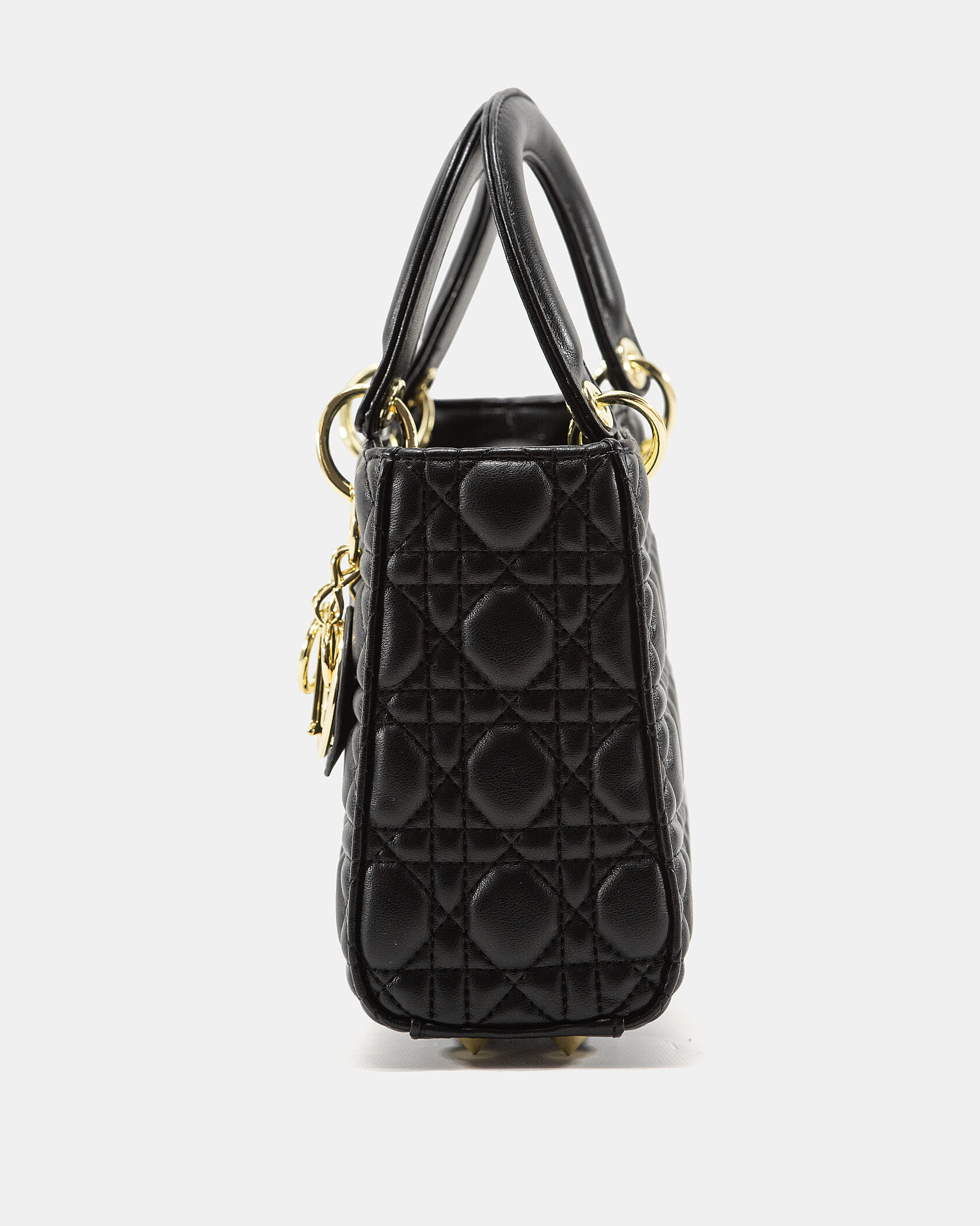 Christian Dior Lady Mini Black/Gold - 10