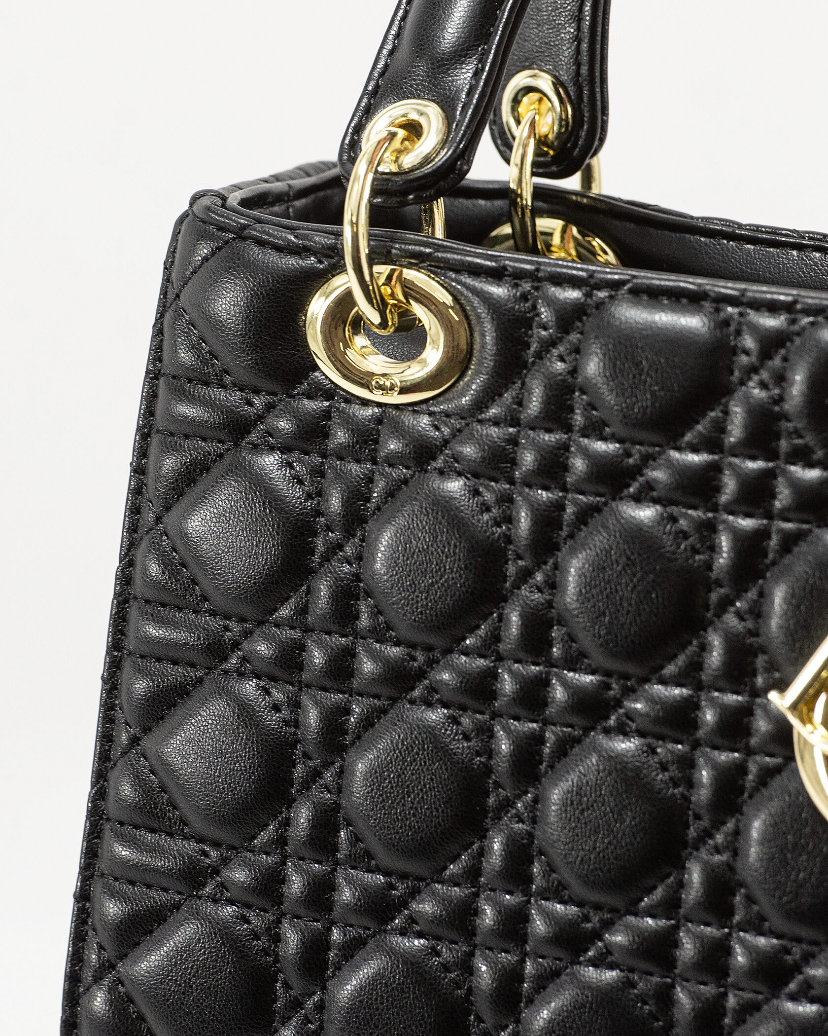 Christian Dior Lady Mini Black/Gold - 11