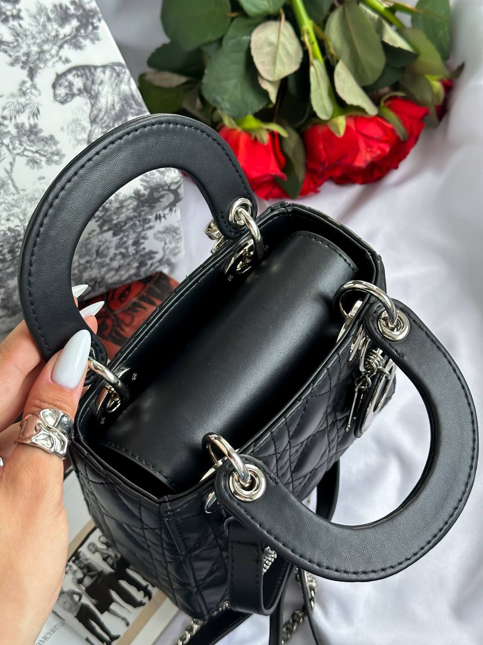 Christian Dior Lady Mini Black/Silver - 2