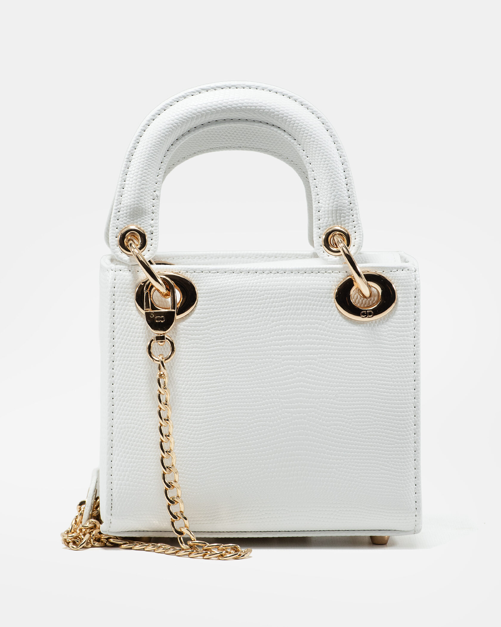 Christian Dior Lady Mini White/Gold - 6