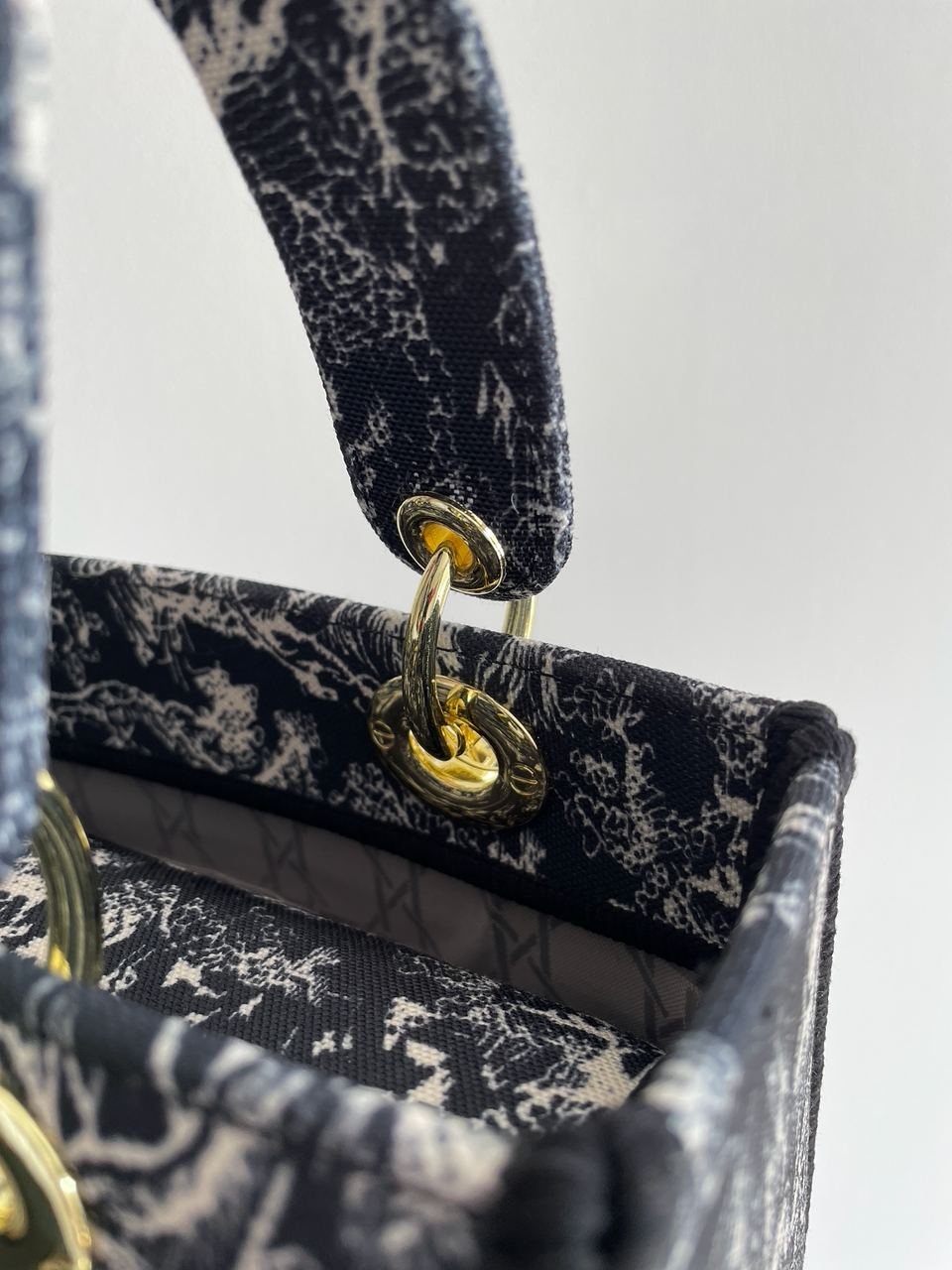 Christian Dior Medium Lady D-Lite Bag Blue - 20