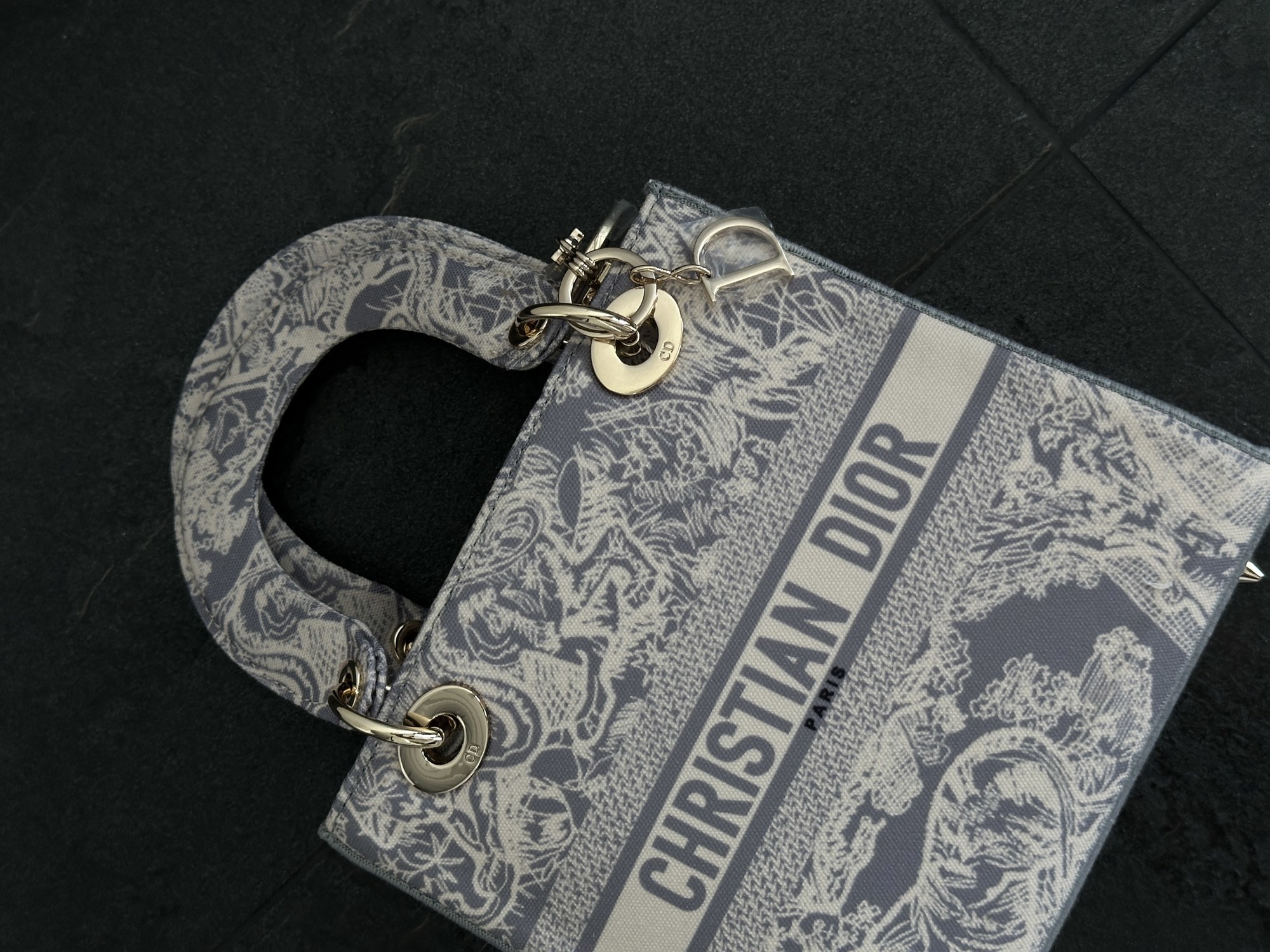 Christian Dior Medium Lady D-Lite Bag Lilac [оригінальна коробка] - 10