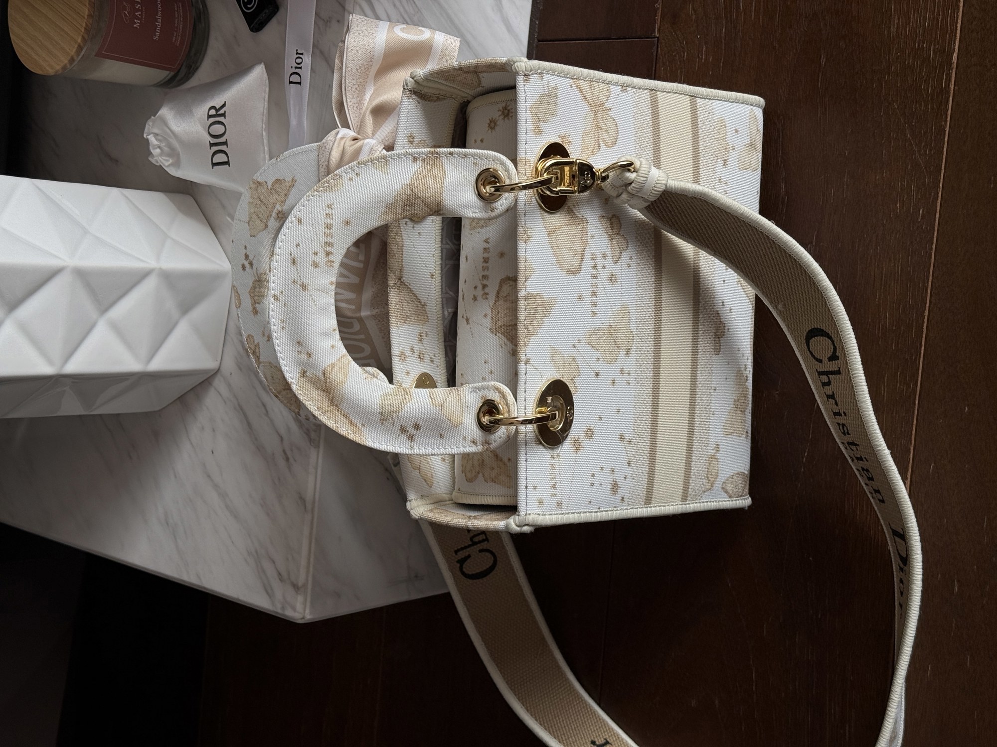 Christian Dior Medium Lady D-Lite Bag Yellow [оригінальна коробк - 4