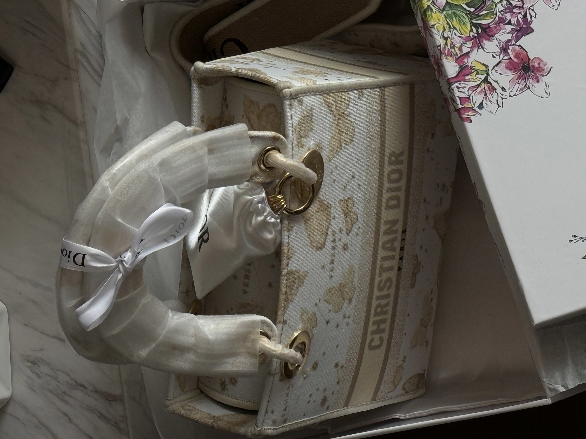 Christian Dior Medium Lady D-Lite Bag Yellow [оригінальна коробк - 13