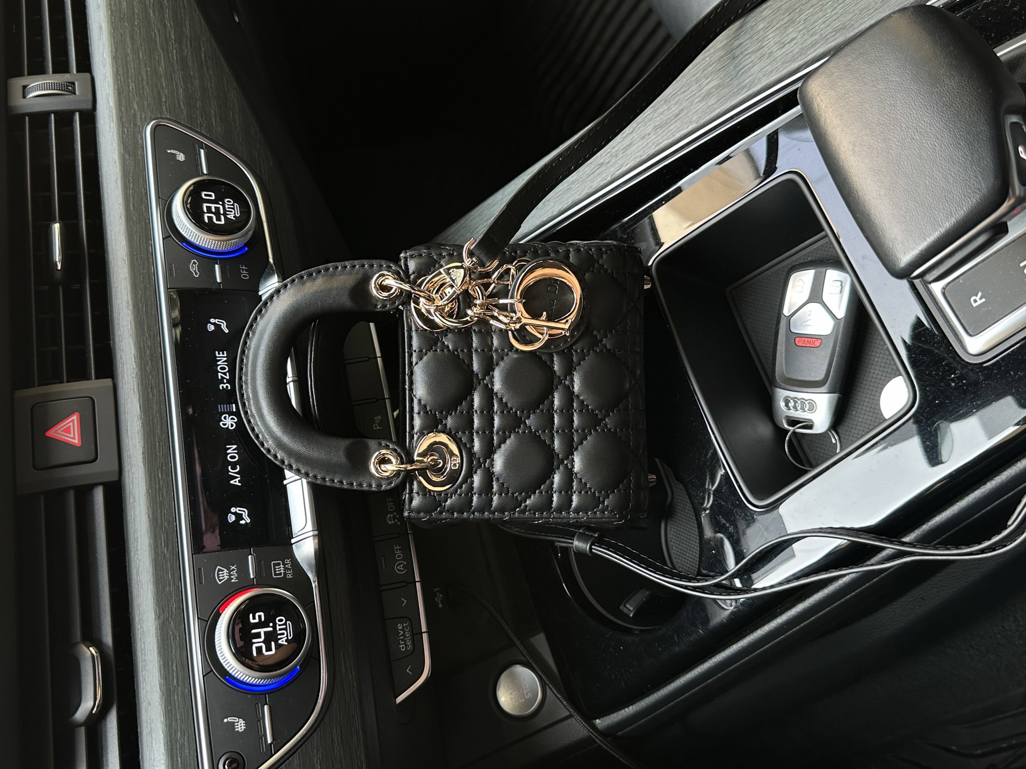 Christian Dior Micro Lady Dior Bag Black - 11