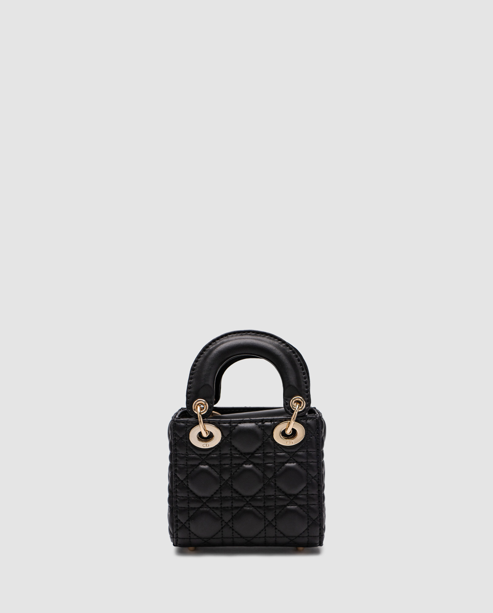 Christian Dior Micro Lady Dior Bag Black - 2