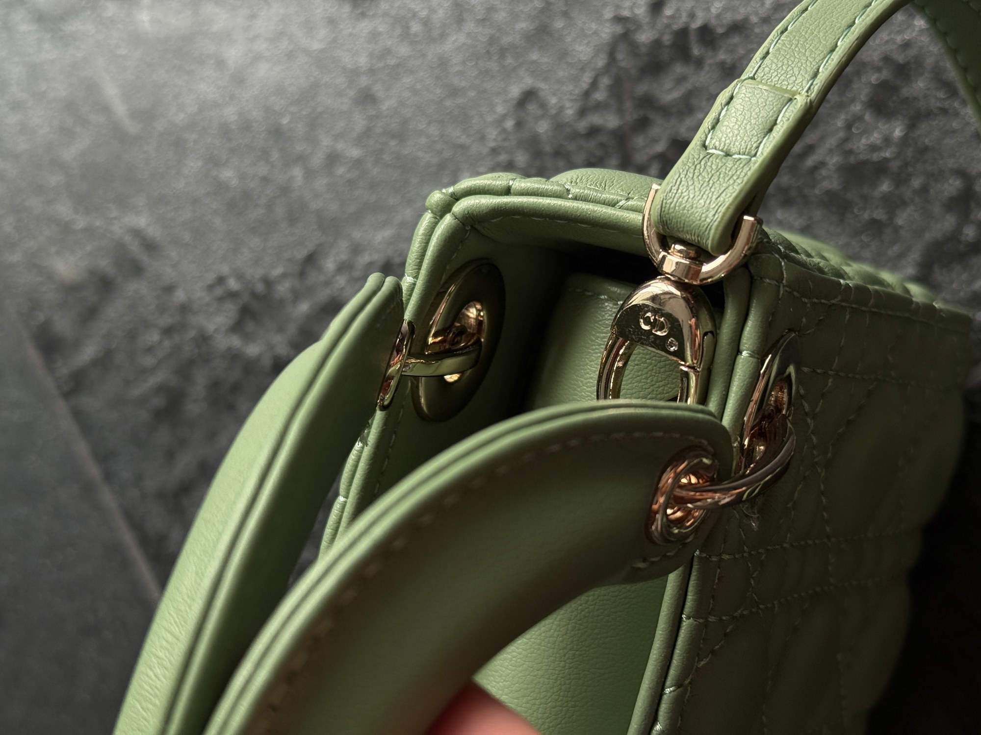 Christian Dior Micro Lady Dior Bag Green [оригінальна коробка] - 9