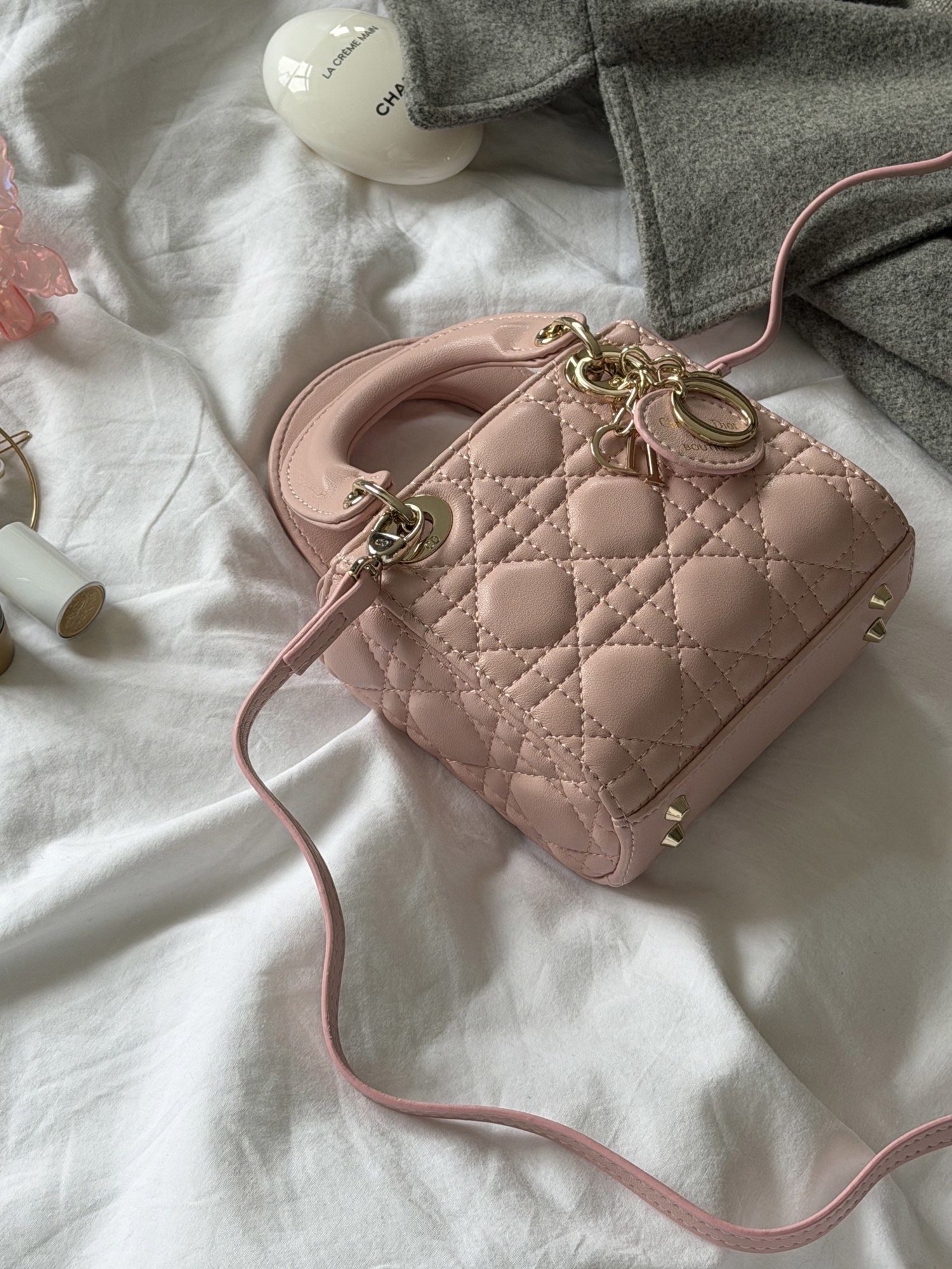 Christian Dior Micro Lady Dior Bag Pink [оригінальна коробка] - 12