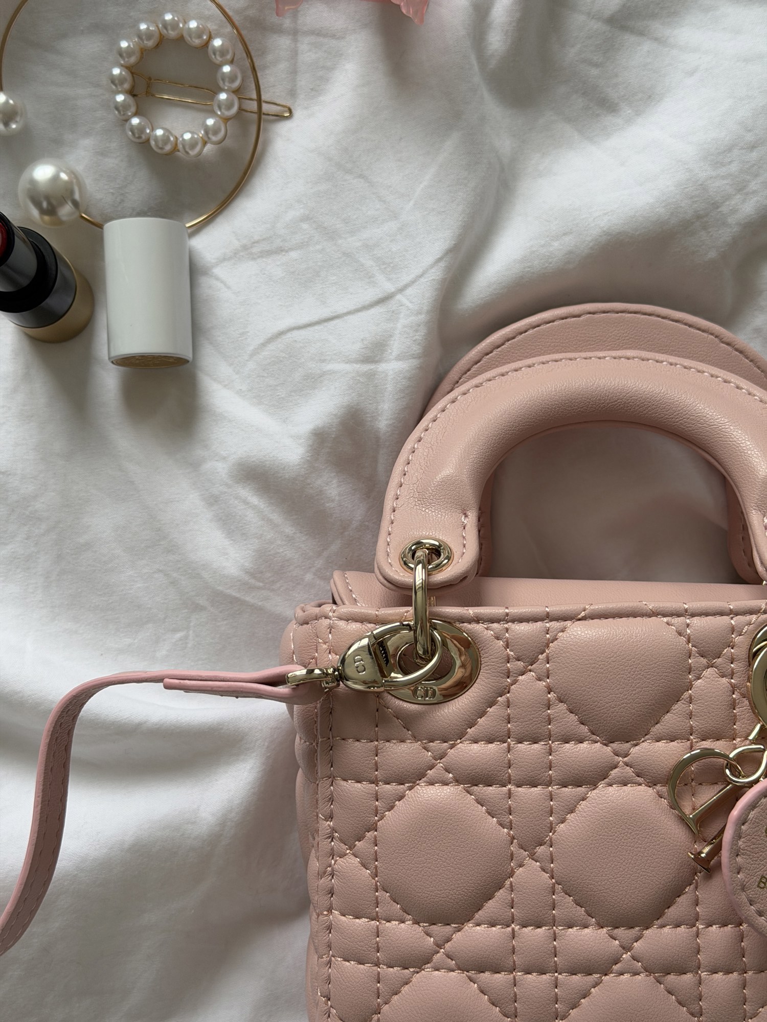 Christian Dior Micro Lady Dior Bag Pink [оригінальна коробка] - 11