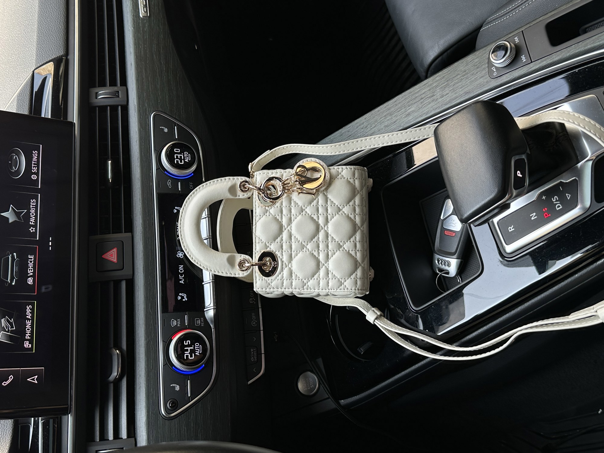 Christian Dior Micro Lady Dior Bag White - 10