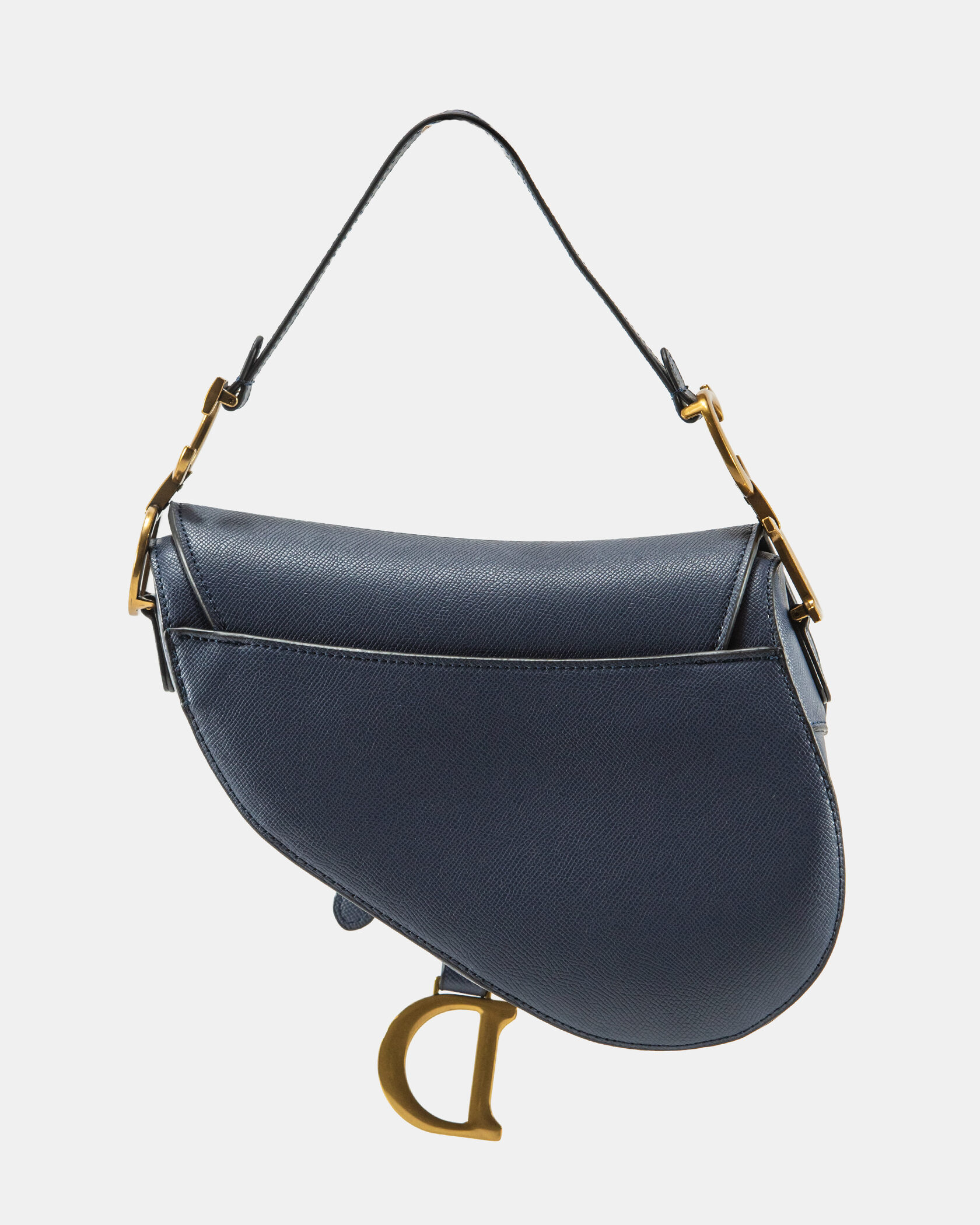 Christian Dior Saddle Bag With Strap Blue - 5
