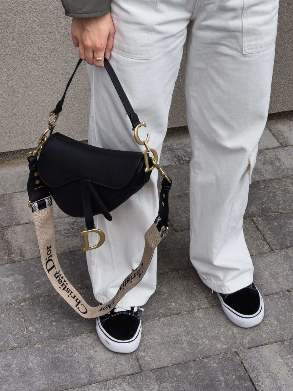 Christian Dior Saddle Calfskin Bag - 15