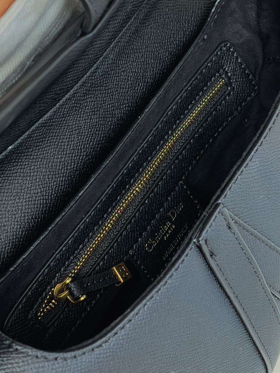 Christian Dior Saddle Calfskin Bag - 23