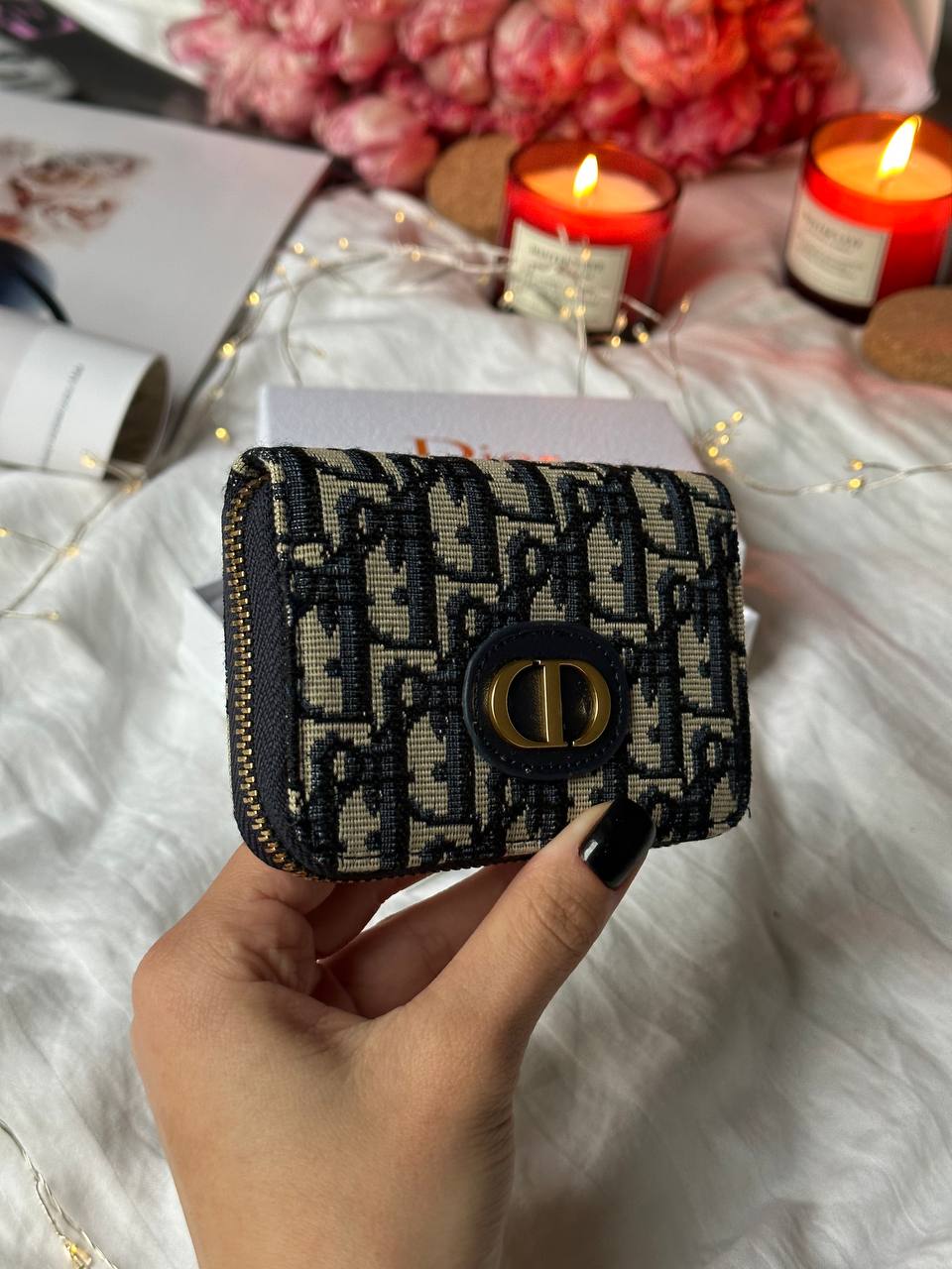 Christian Dior Small 30 Montaigne Wallet Voyageur Coin Purse - 6