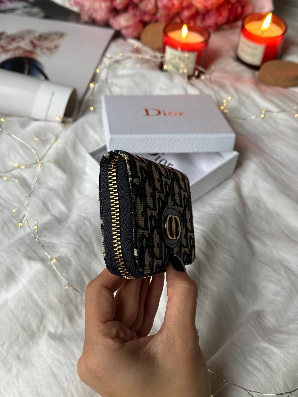 Christian Dior Small 30 Montaigne Wallet Voyageur Coin Purse - 9