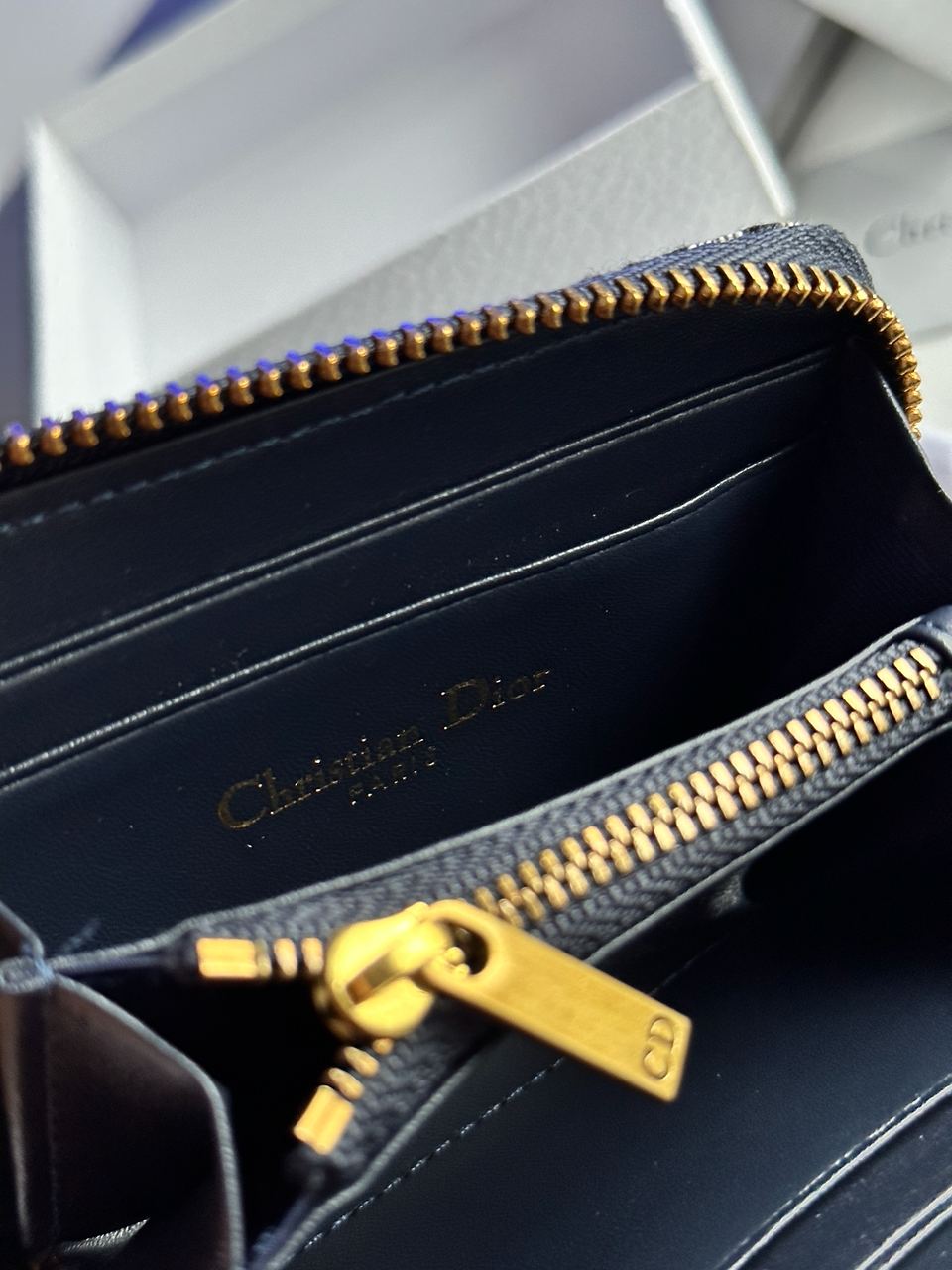 Christian Dior Small 30 Montaigne Wallet Voyageur Coin Purse - 14