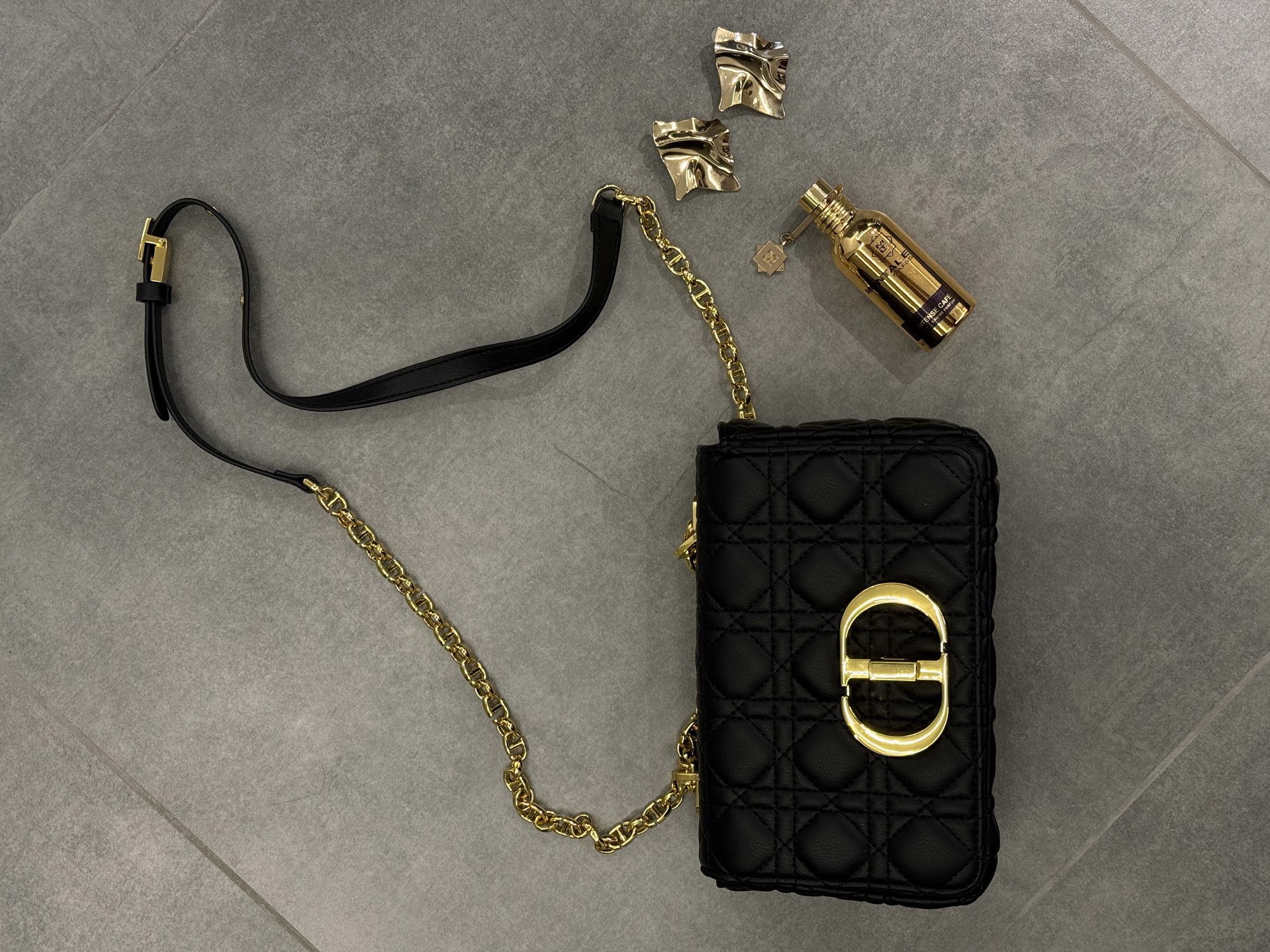 Christian Dior Small Dior Caro Bag Black [оригінальна коробка] - 6