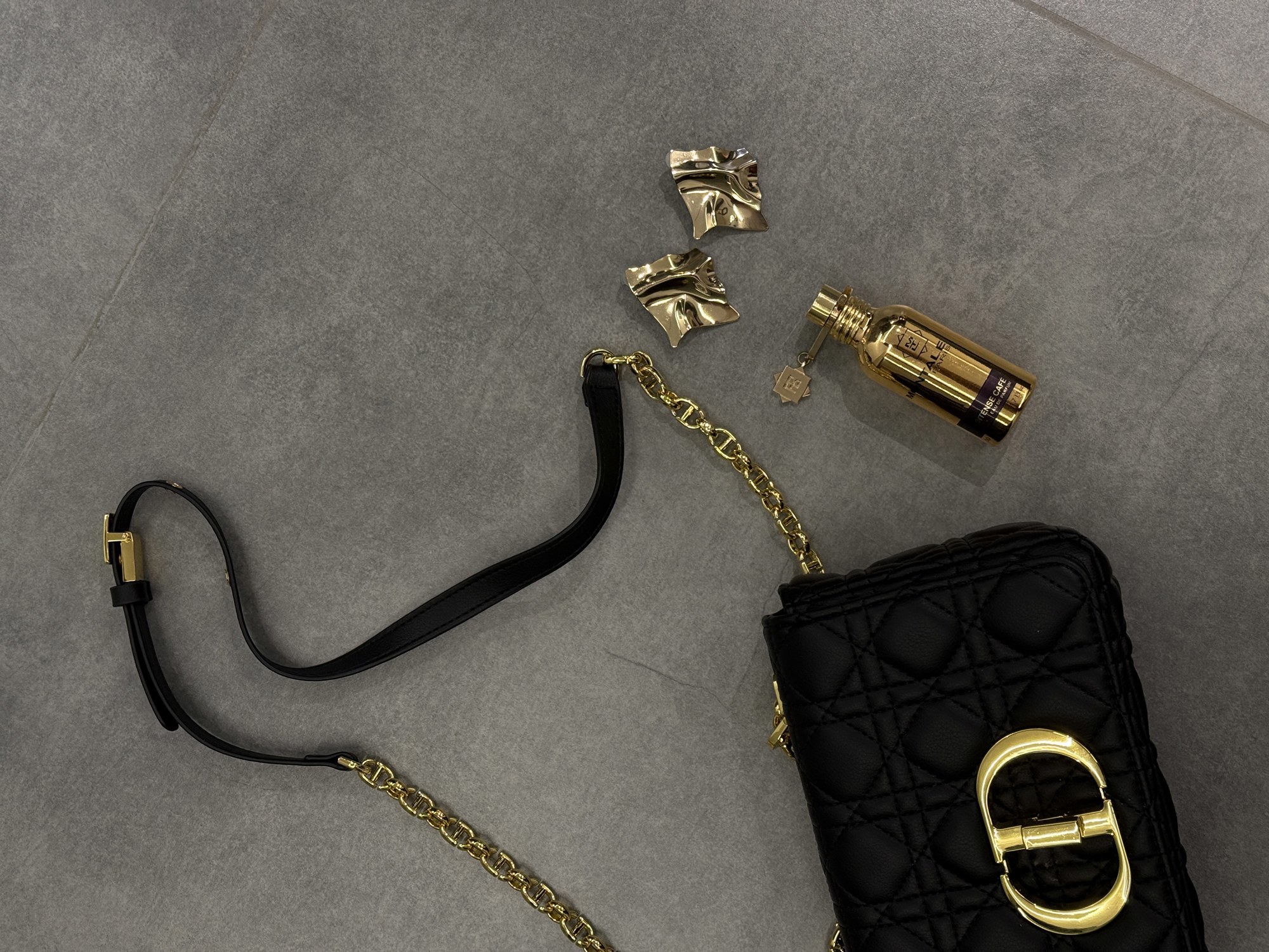 Christian Dior Small Dior Caro Bag Black [оригінальна коробка] - 5