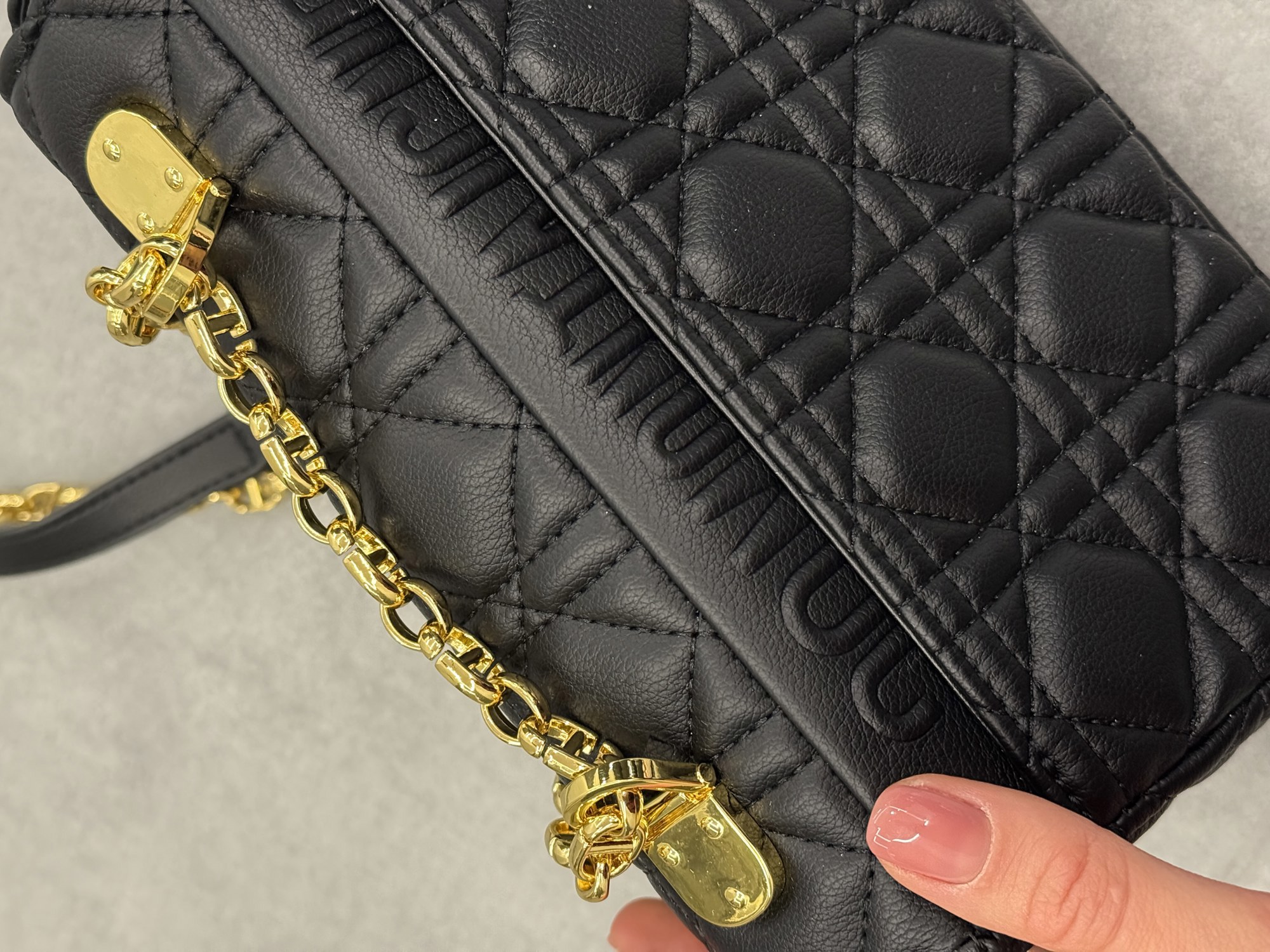 Christian Dior Small Dior Caro Bag Black [оригінальна коробка] - 8