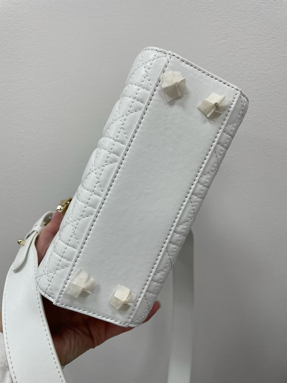 Christian Dior Small Lady Dior My ABCDIOR Bag White - 15