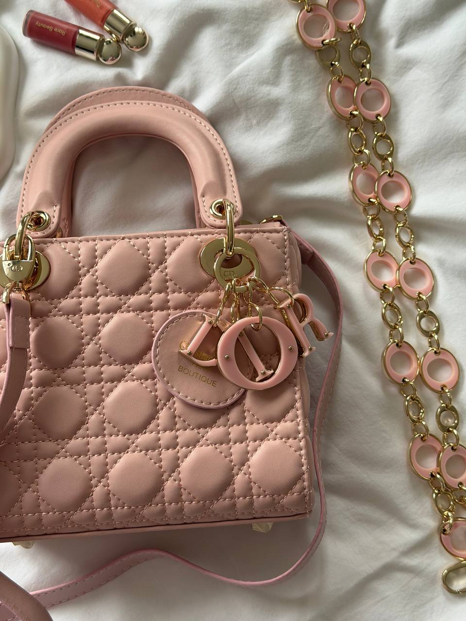 Christian Dior Small Lady Dior Pink - 10