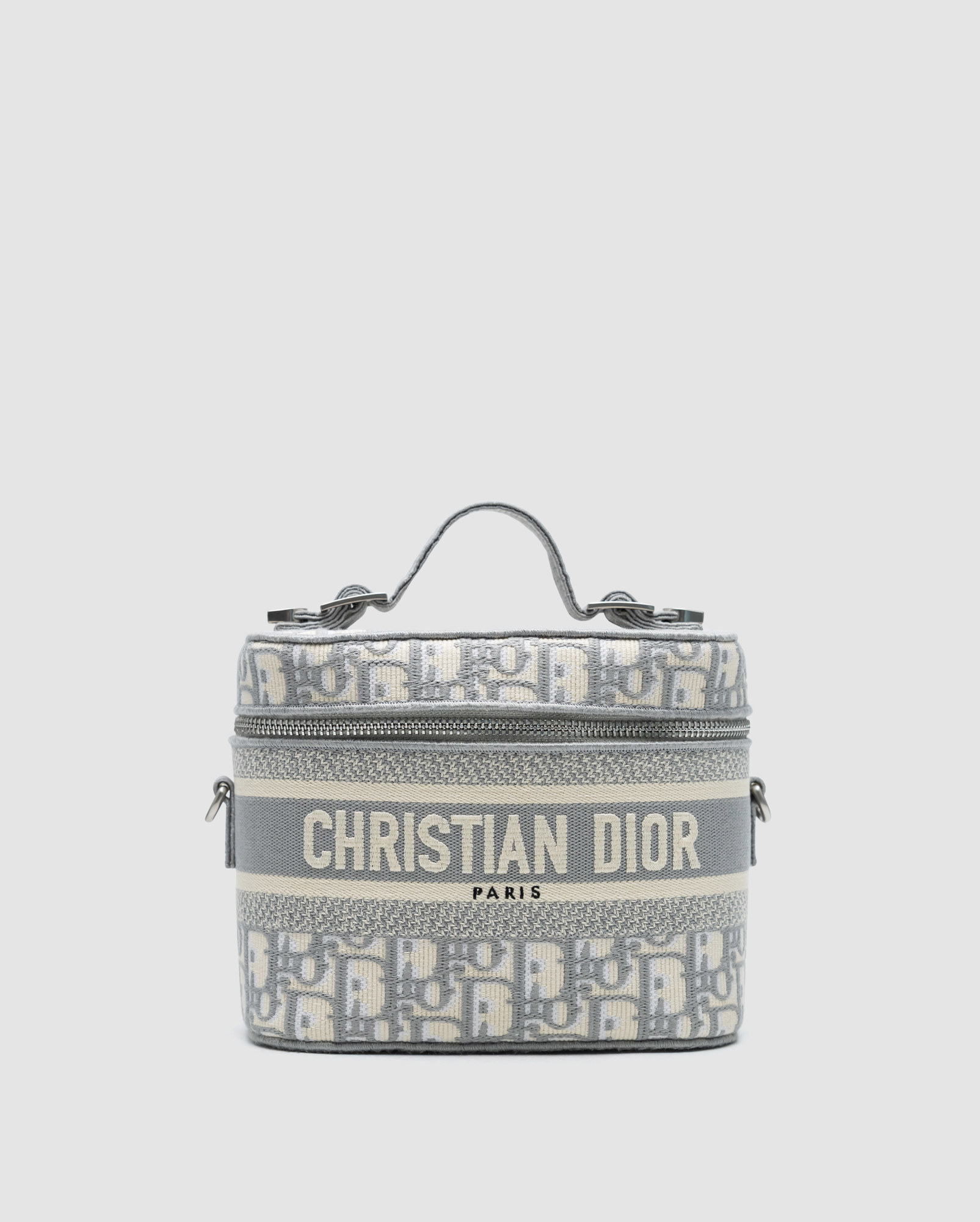 Christian Dior Travel Small Vanity Bag Grey - 2