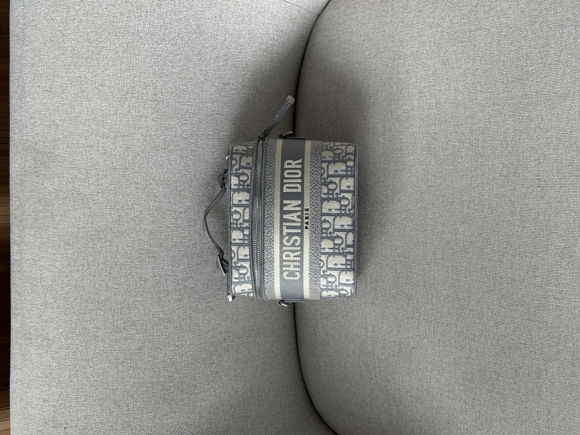 Christian Dior Travel Small Vanity Bag Grey - 15