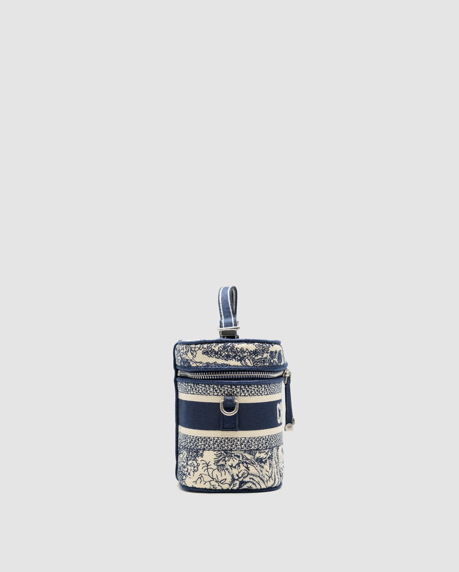 Christian Dior Travel Small Vanity Bag Navy Blue - 4