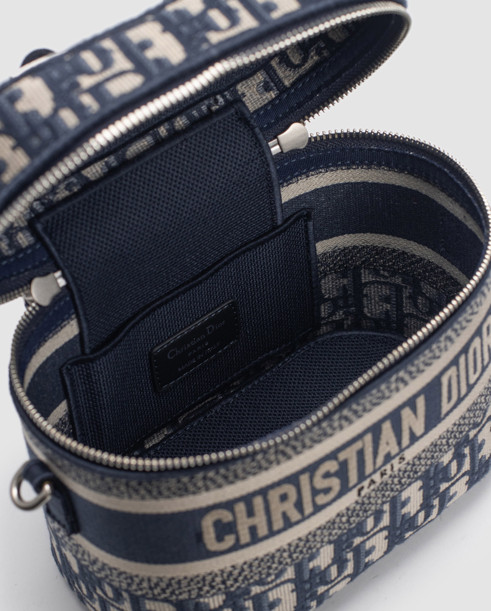 Christian Dior Travel Small Vanity Oblique Blue - 5