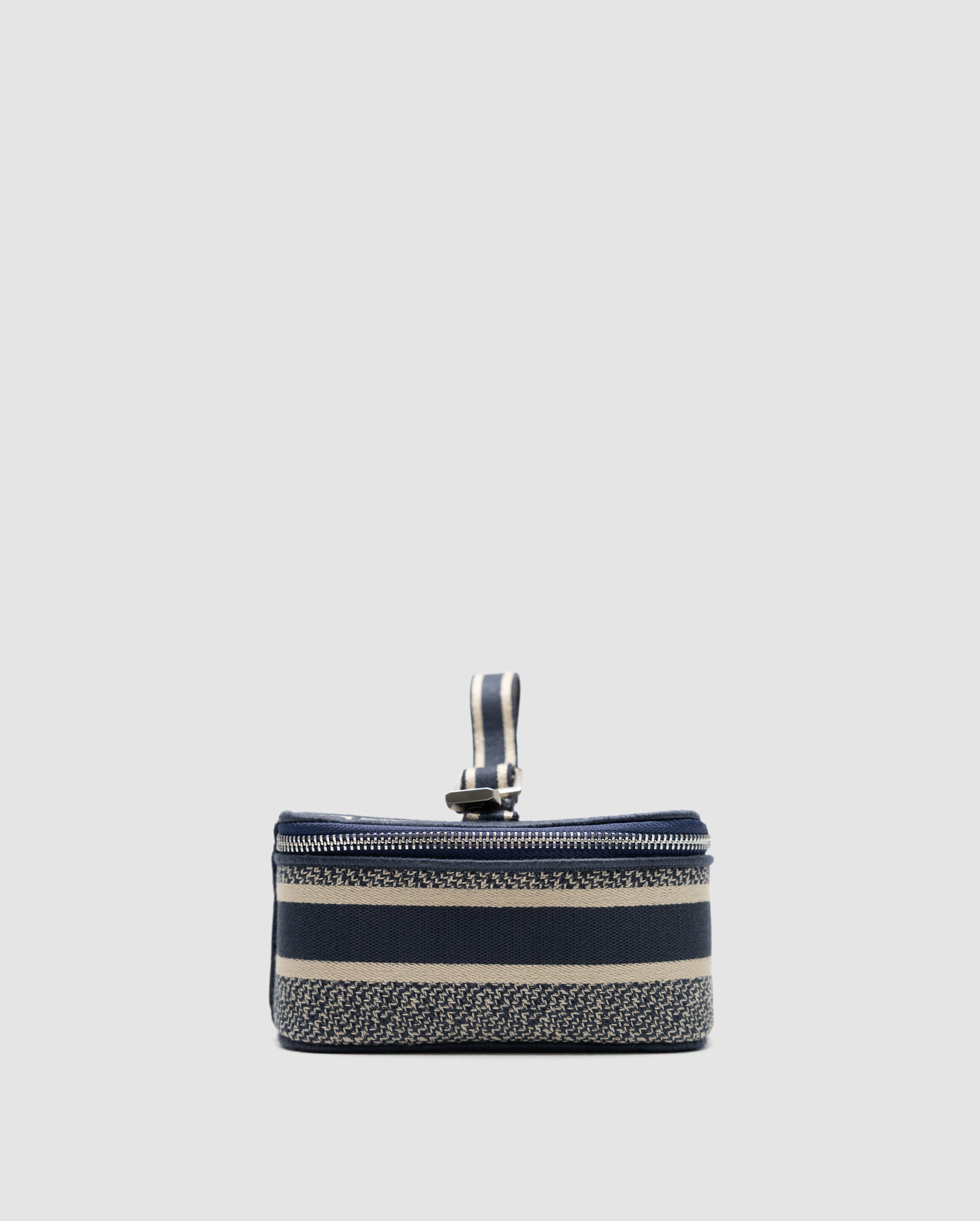 Christian Dior Travel Vanity Bag Navy Blue - 3