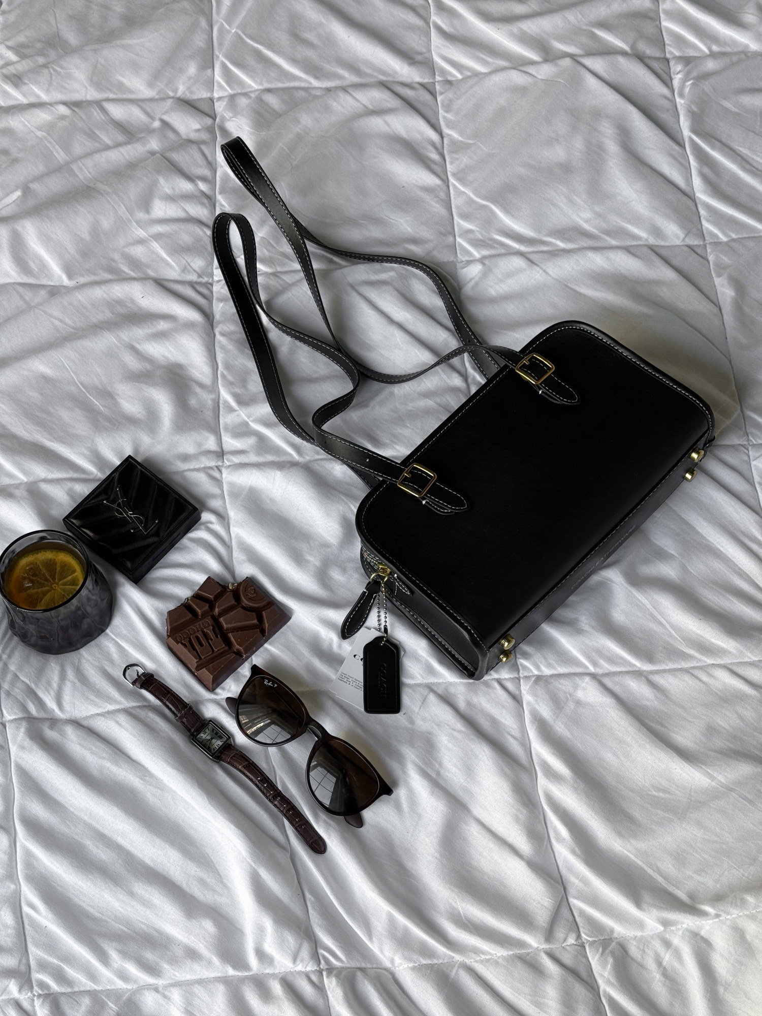 Coach 1941 Swing Zip Bag Black [оригінальна коробка] - 2