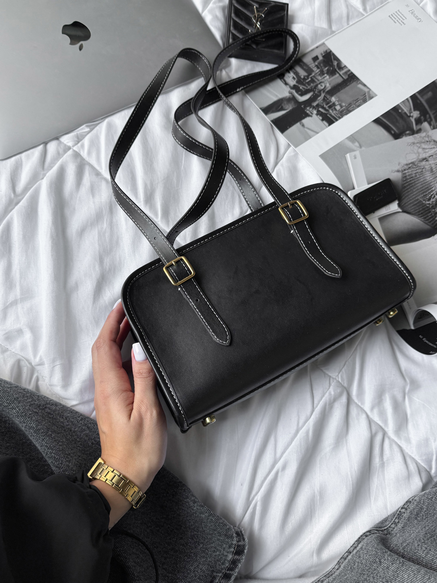Coach 1941 Swing Zip Bag Black [оригінальна коробка] - 11