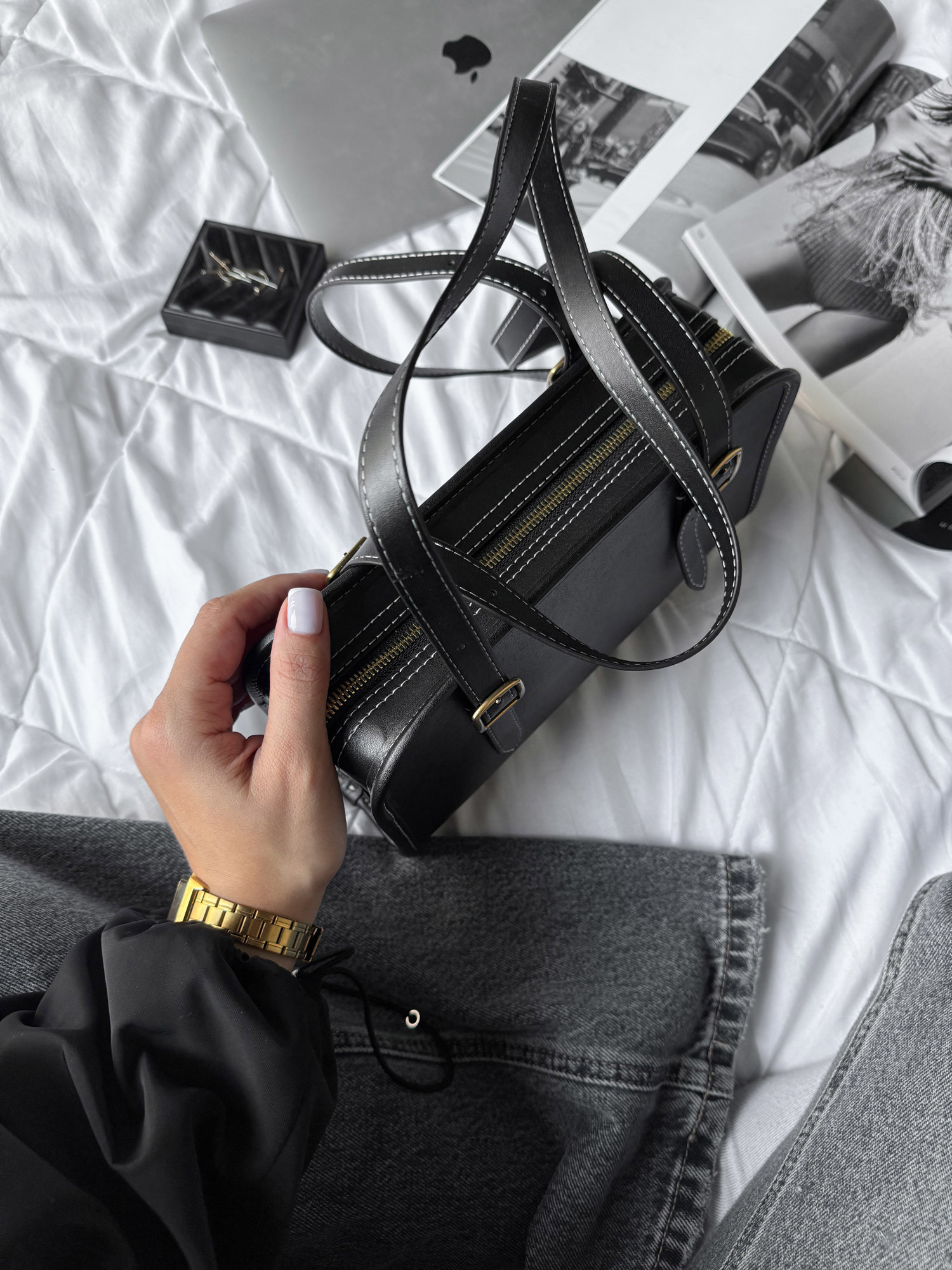 Coach 1941 Swing Zip Bag Black [оригінальна коробка] - 9