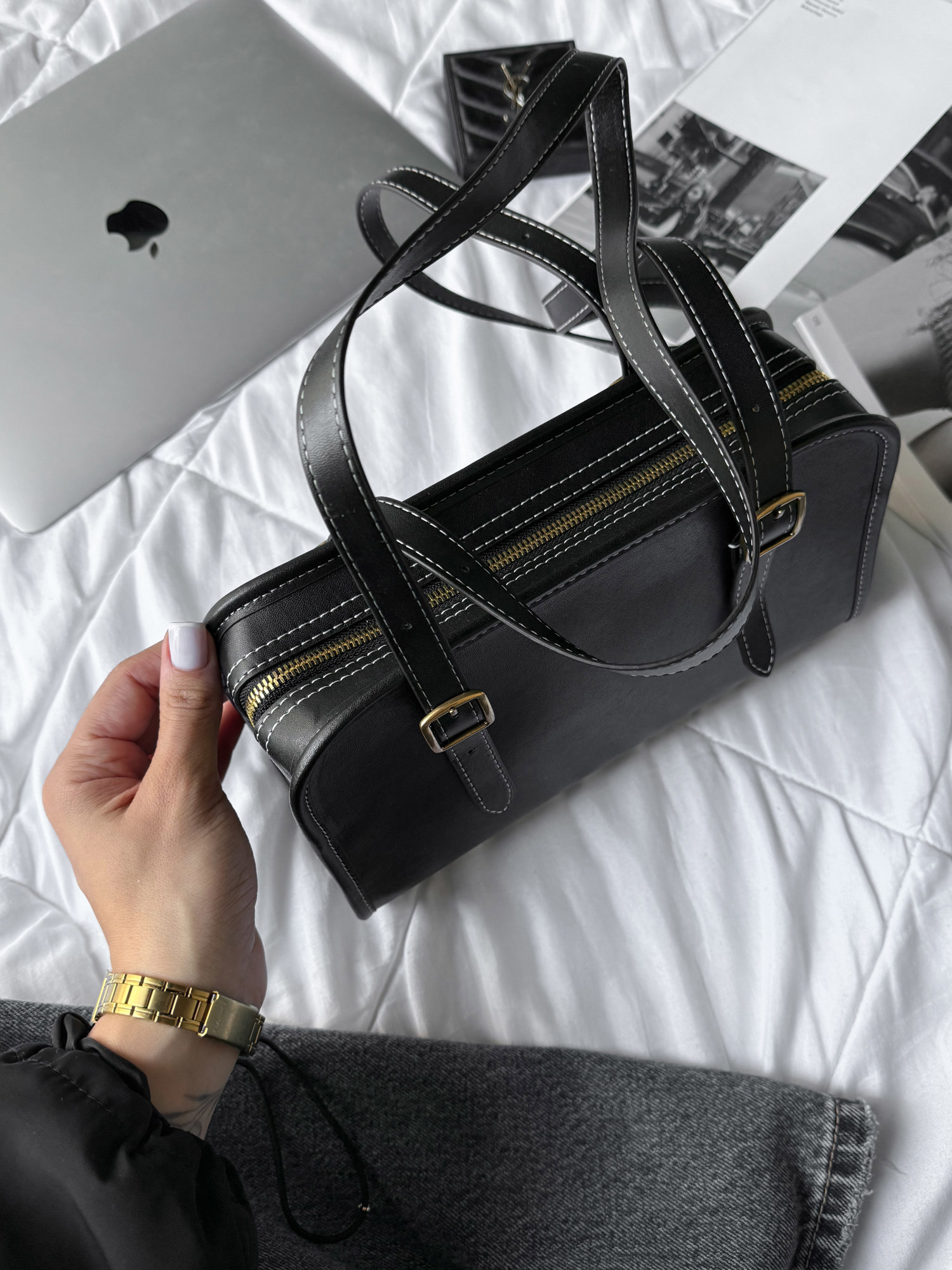 Coach 1941 Swing Zip Bag Black [оригінальна коробка] - 10