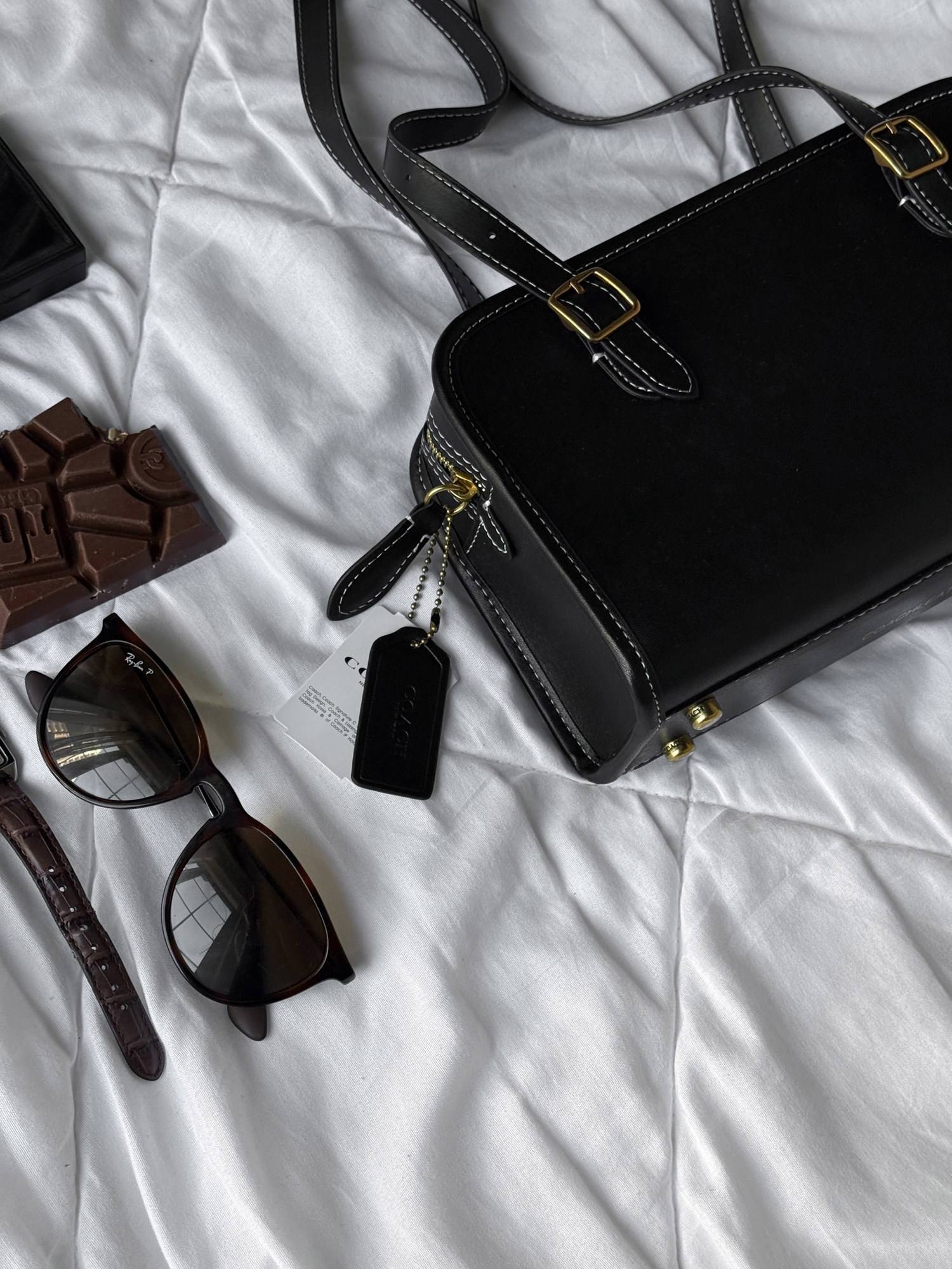 Coach 1941 Swing Zip Bag Black [оригінальна коробка] - 5
