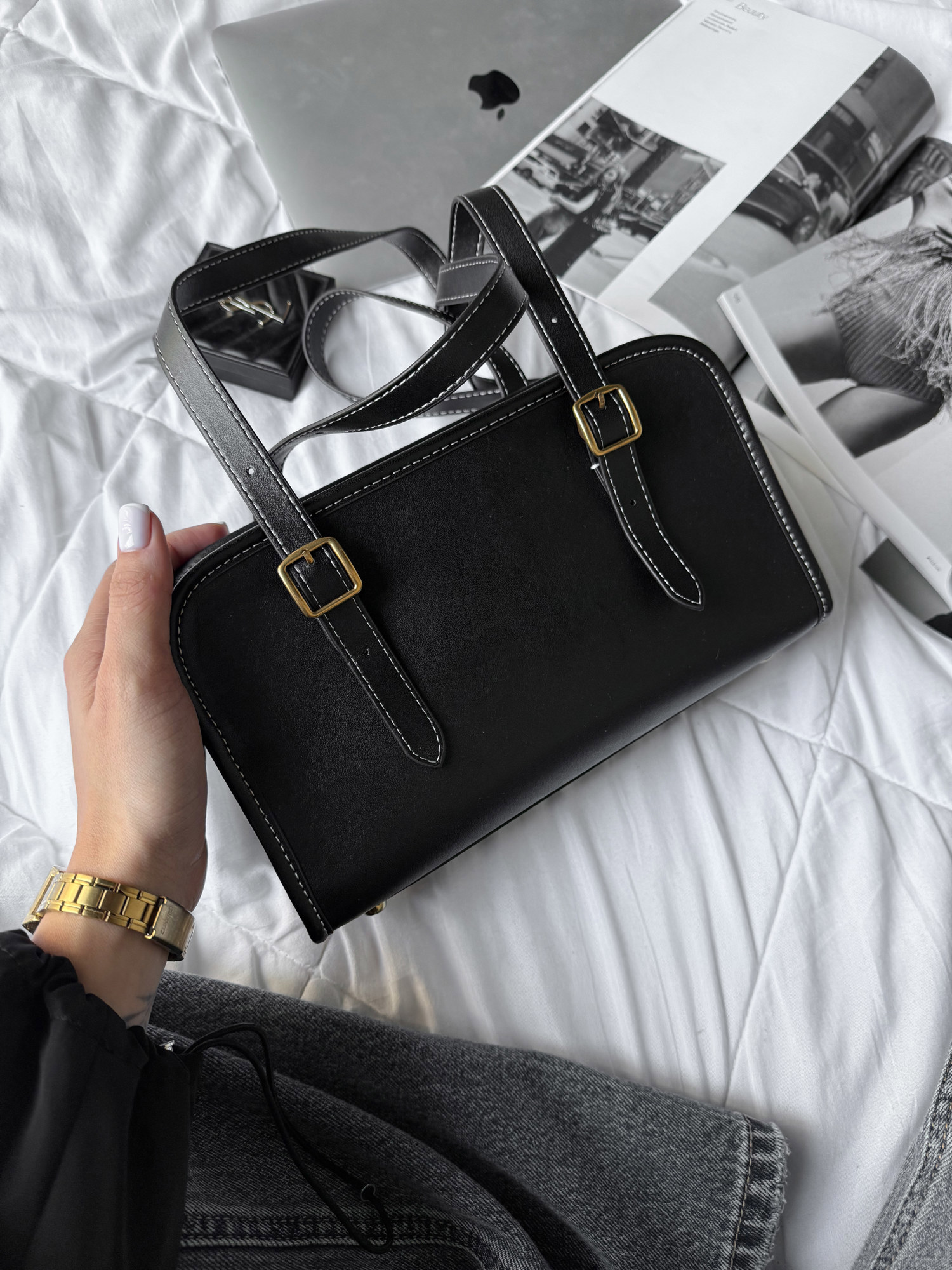 Coach 1941 Swing Zip Bag Black [оригінальна коробка] - 12