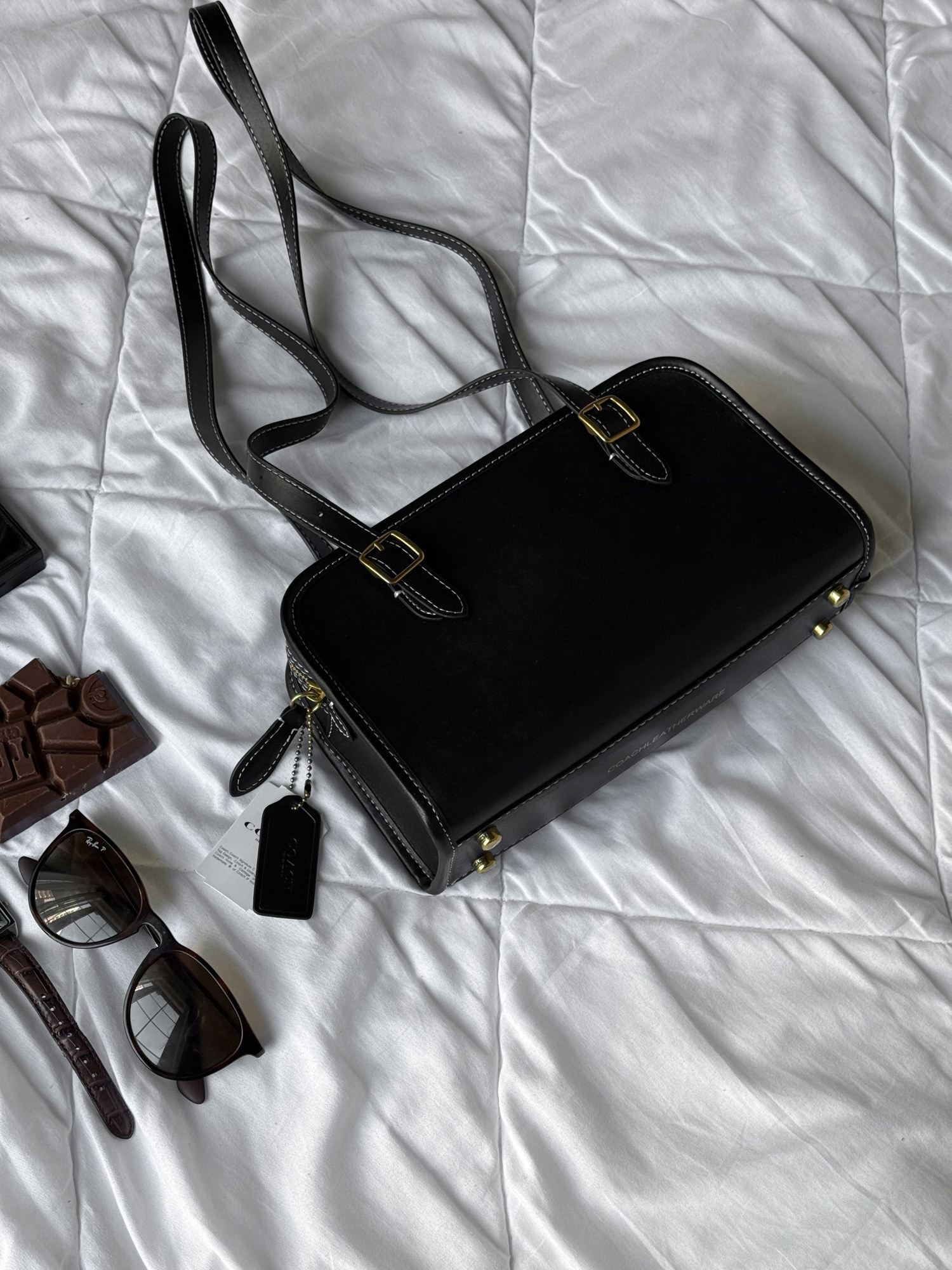 Coach 1941 Swing Zip Bag Black [оригінальна коробка] - 6