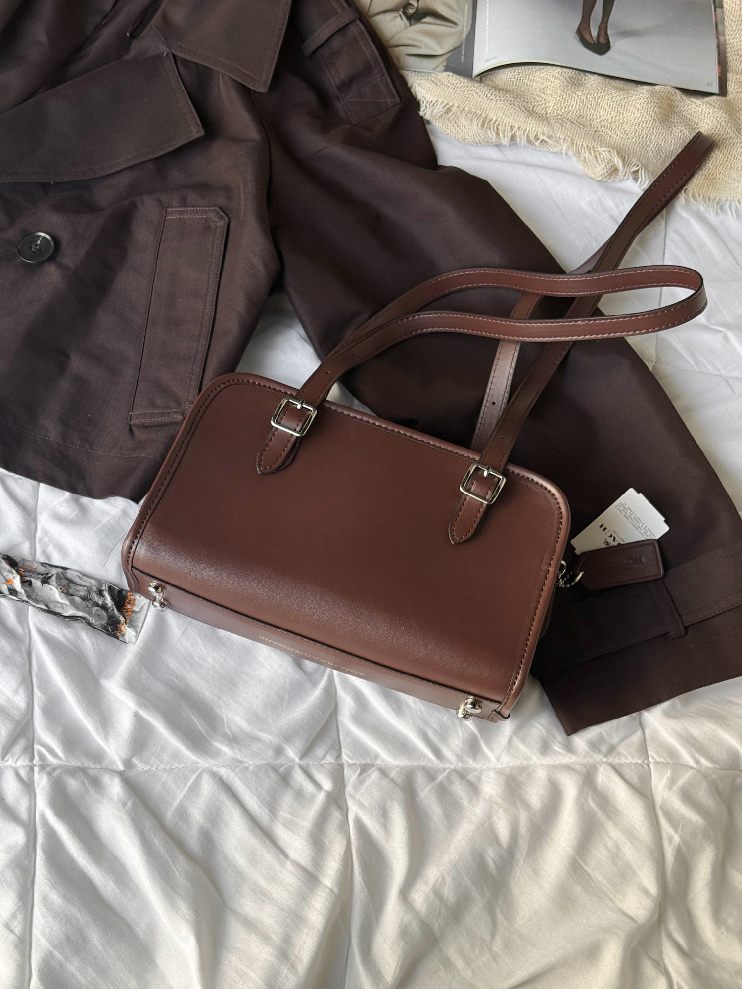 Coach 1941 Swing Zip Bag Brown [оригінальна коробка] - 2